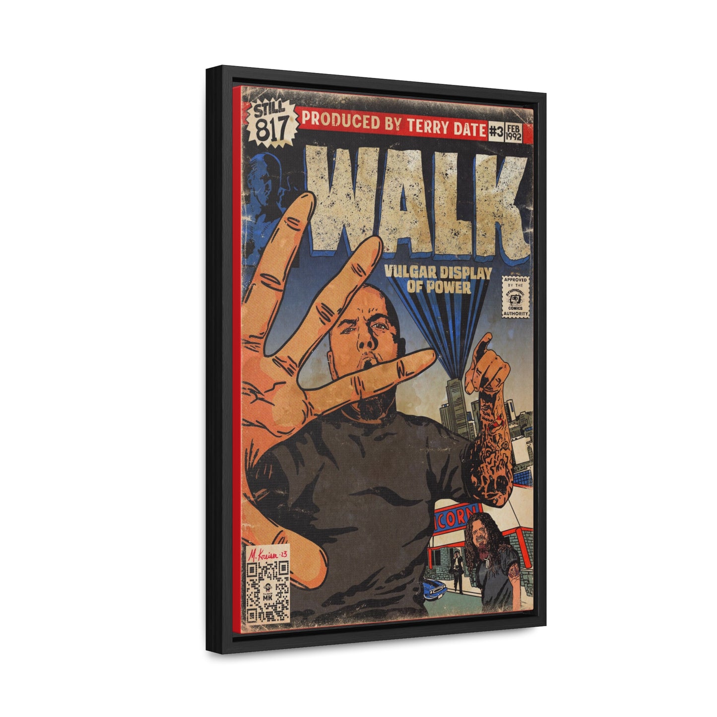 Pantera - Walk - Gallery Canvas Wraps, Vertical Frame