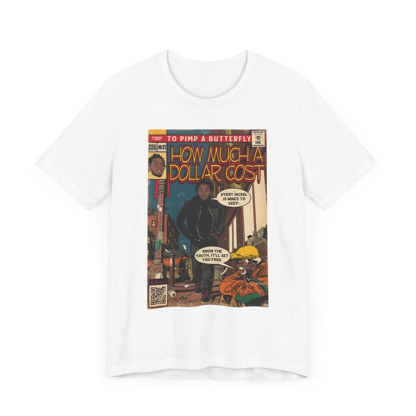 Kendrick Lamar - How Much A Dollar Cost - Unisex Jersey Short Sleeve Tee