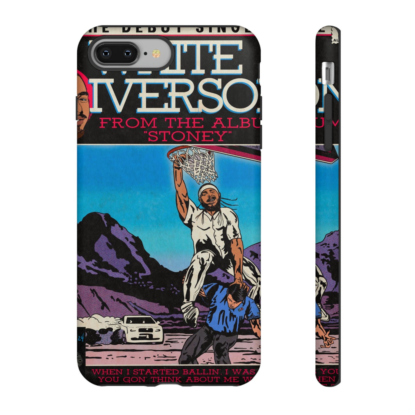 Post Malone - White Iverson - Tough Phone Cases