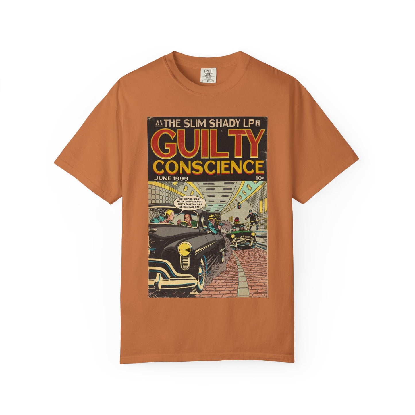 Eminem & Dr. Dre - Guilty Conscience - Unisex Comfort Colors T-shirt