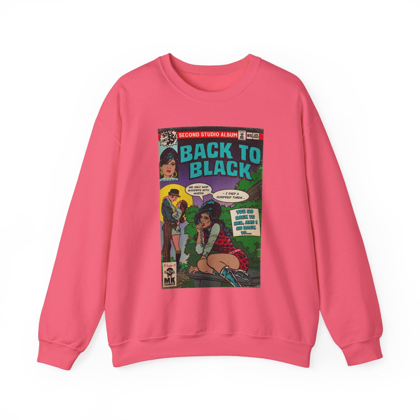 Back to Black - Unisex Heavy Blend™ Crewneck Sweatshirt