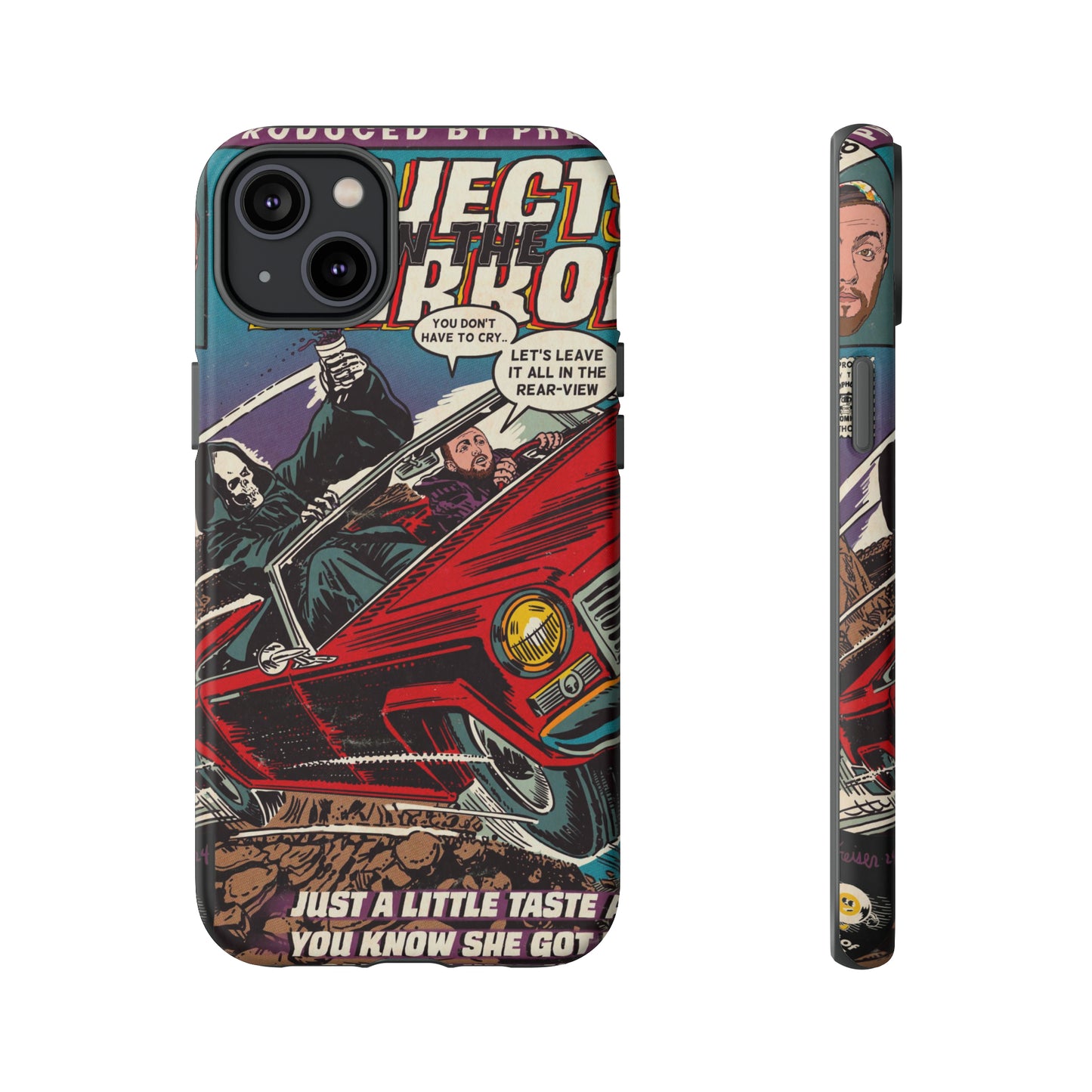 Objects in the Mirror - Tough Phone Cases
