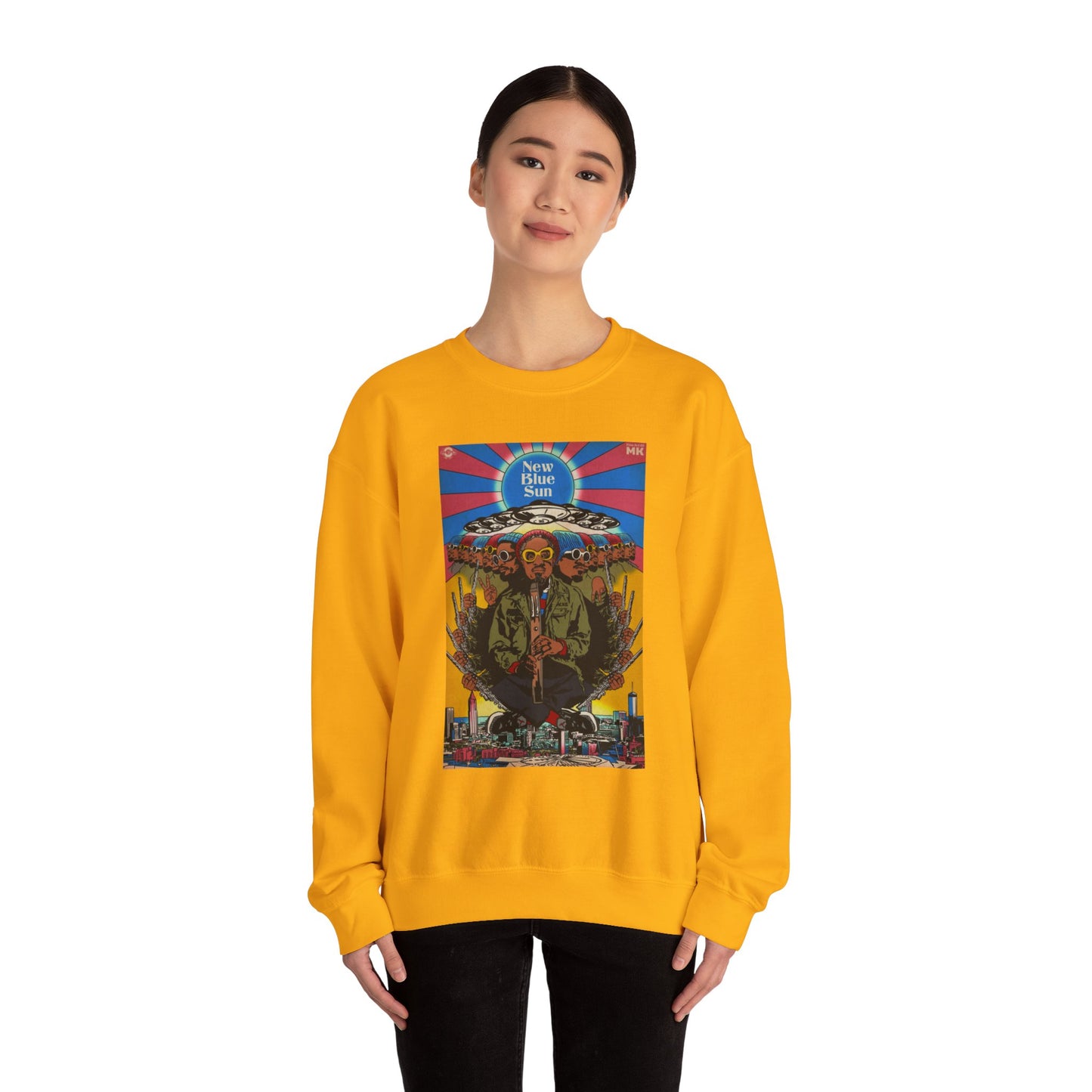 Andre 3000 - New Blue Sun - Unisex Heavy Blend™ Crewneck Sweatshirt