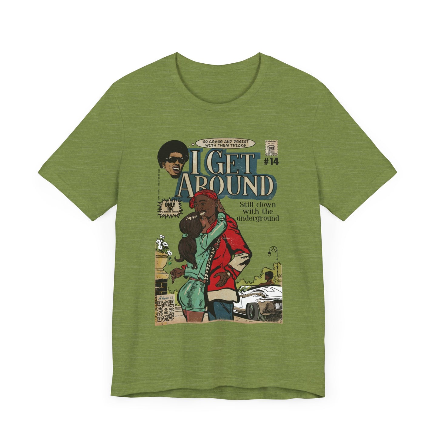 Get Around - Unisex Jersey Short Sleeve Tee