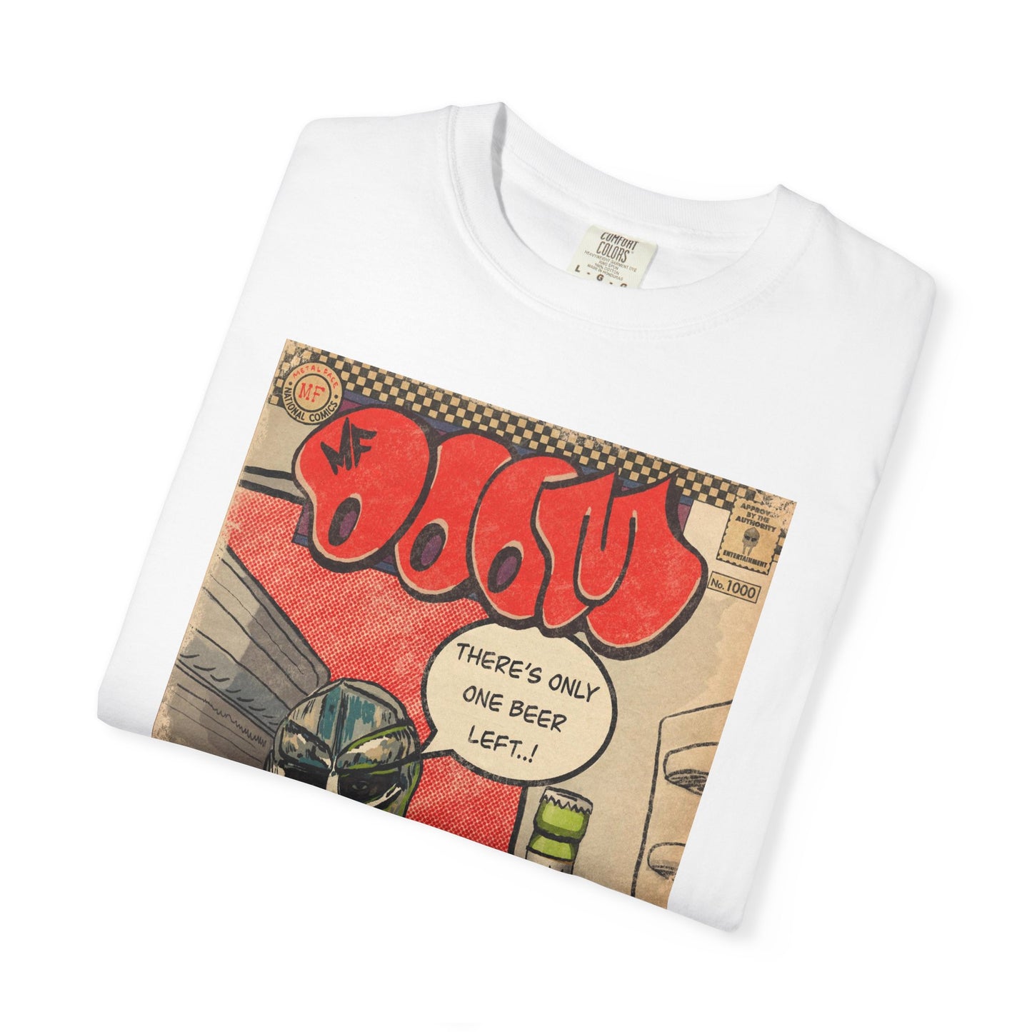 MF DOOM - One Beer - Unisex Comfort Colors T-shirt