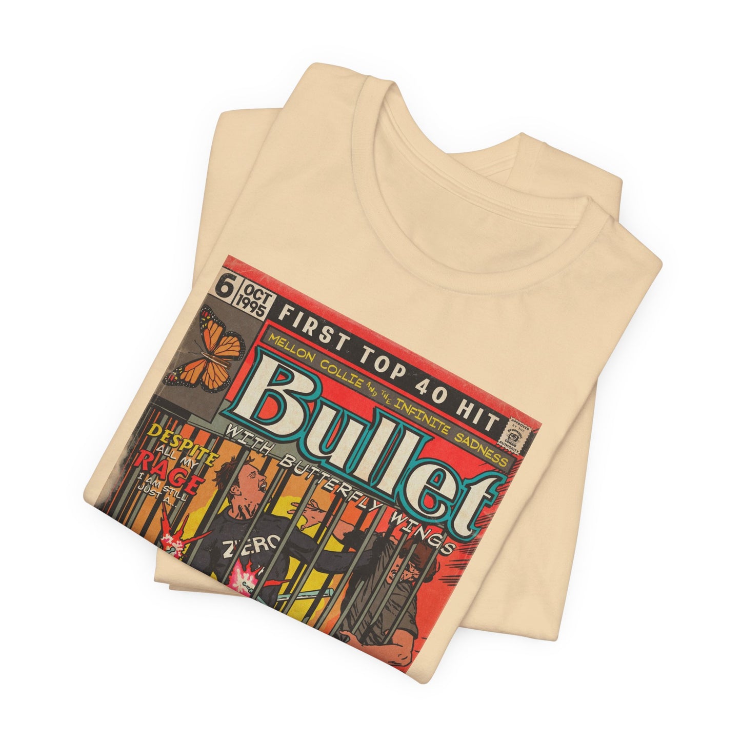 Smashing Pumpkins - Bullet With Butterfly Wings - Unisex Jersey Short Sleeve Tee