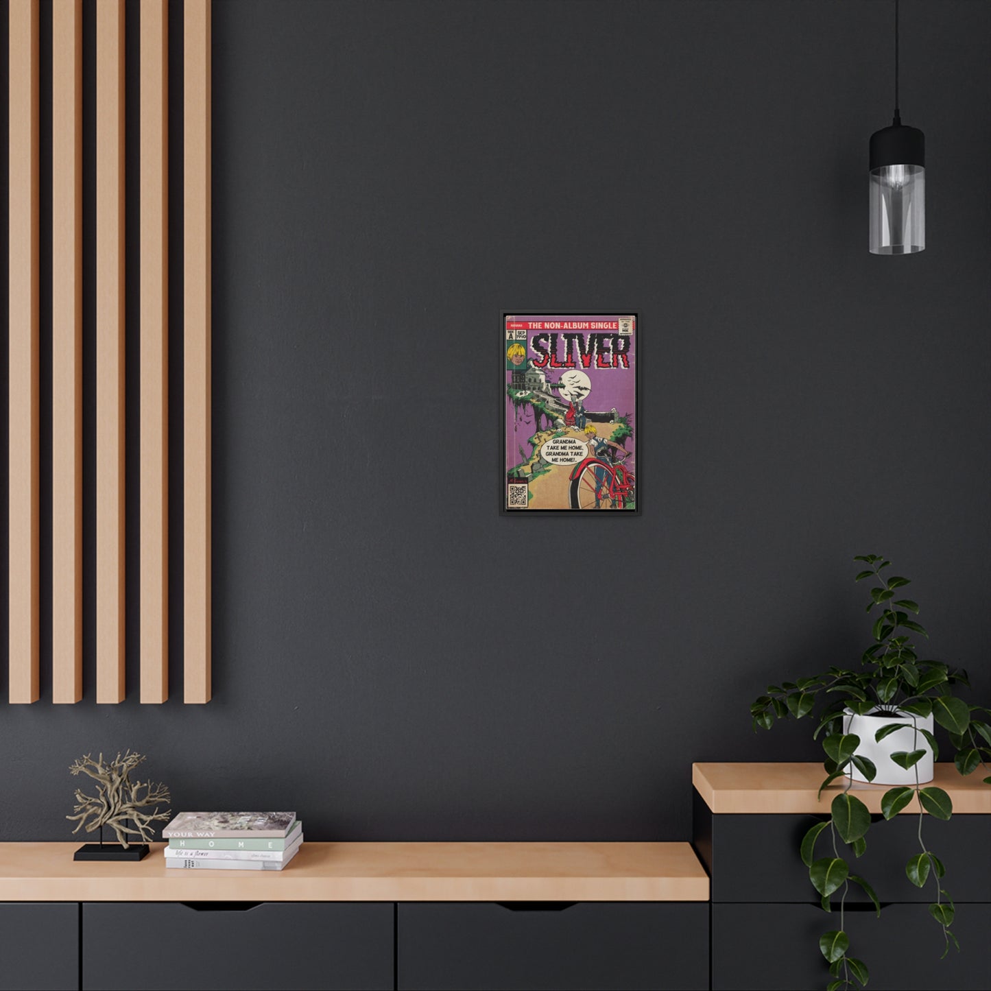 Nirvana - Sliver - Gallery Canvas Wraps, Vertical Frame