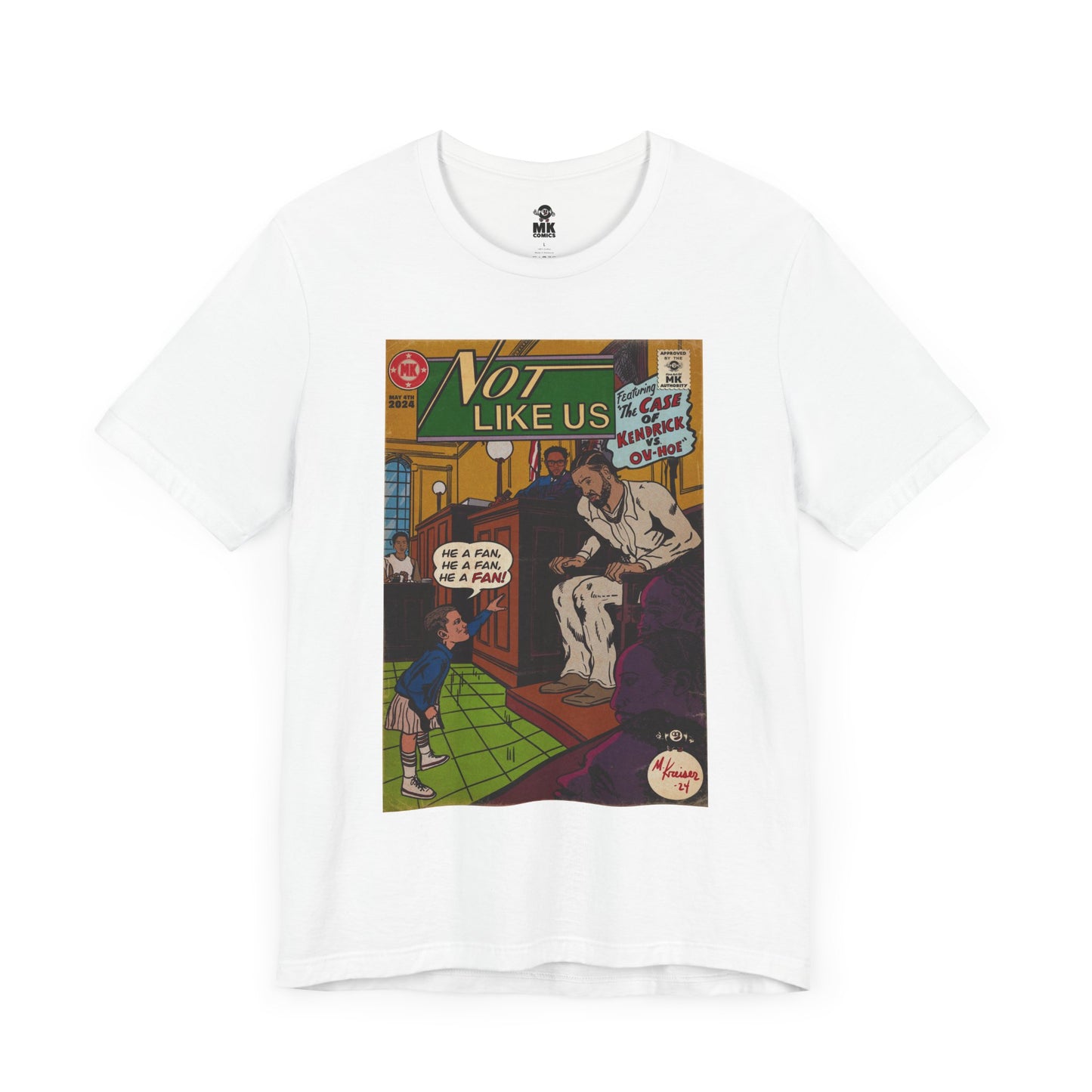 Not Like Us - Unisex Jersey Short Sleeve Tee