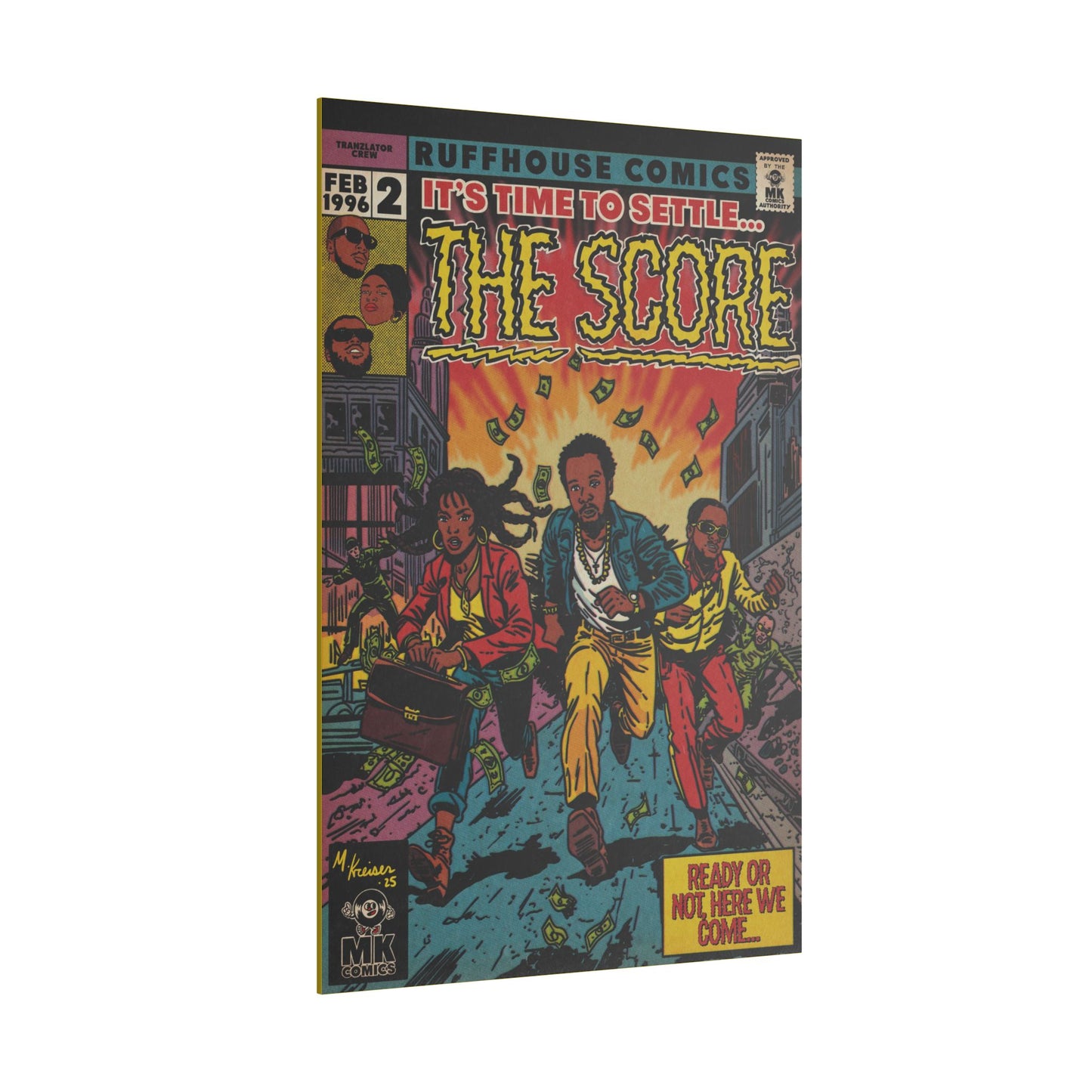 The Score - Matte Canvas, Stretched, 0.75" (Multi-Size)