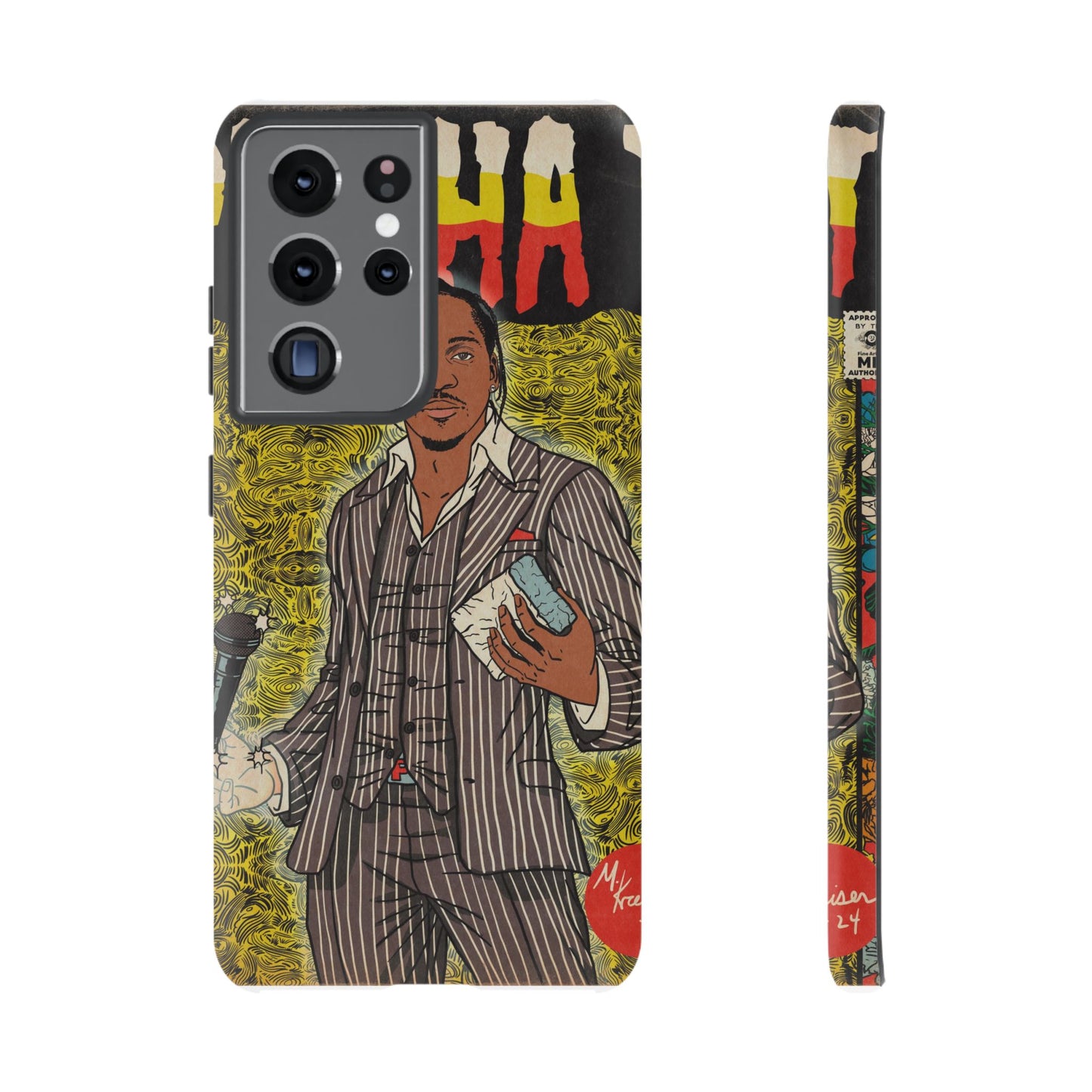 Pusha T - Comic Book Art - Tough Phone Cases