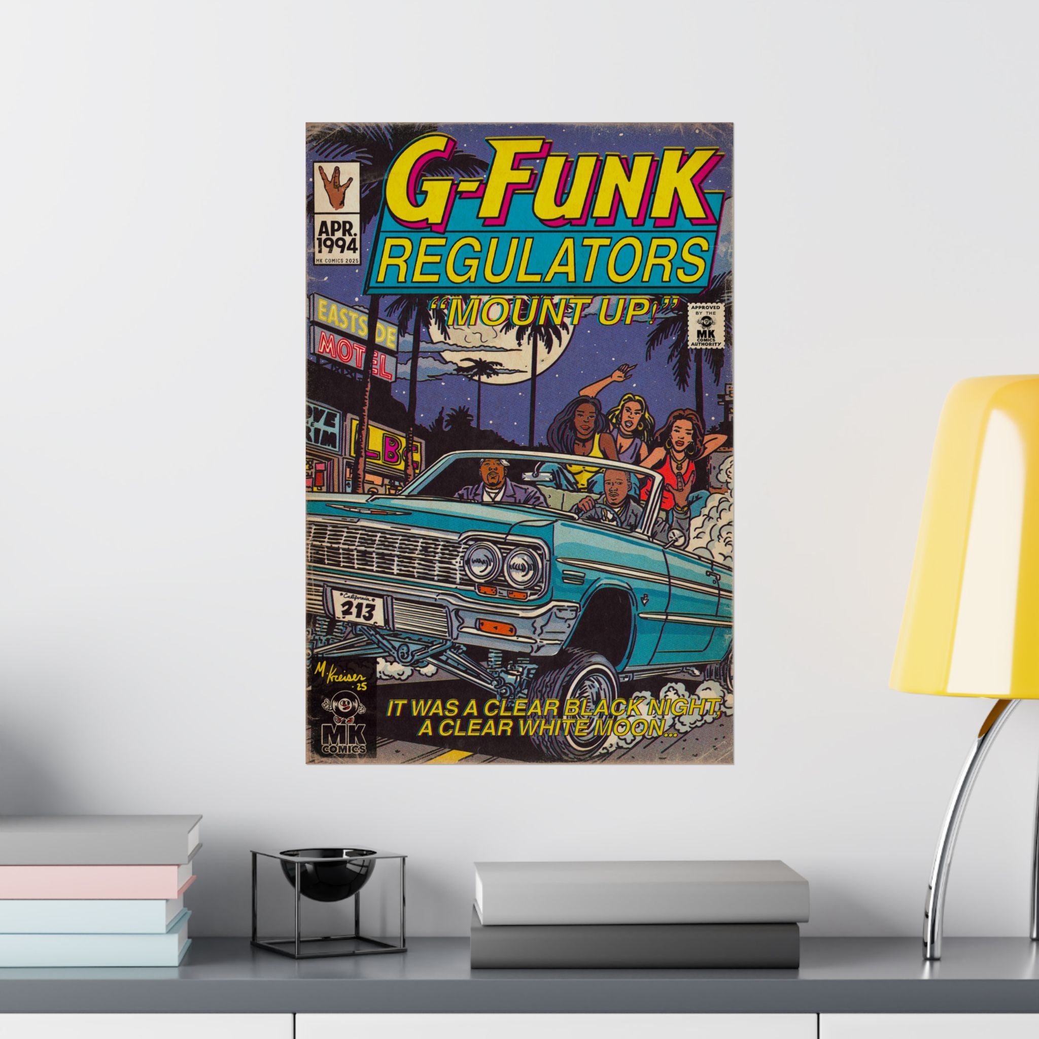 1994 Warren G Poster【GRAIL】非売品　Originals Regulate Warren G Nate Dogg Matte Poster – Hip Hop Art Print
