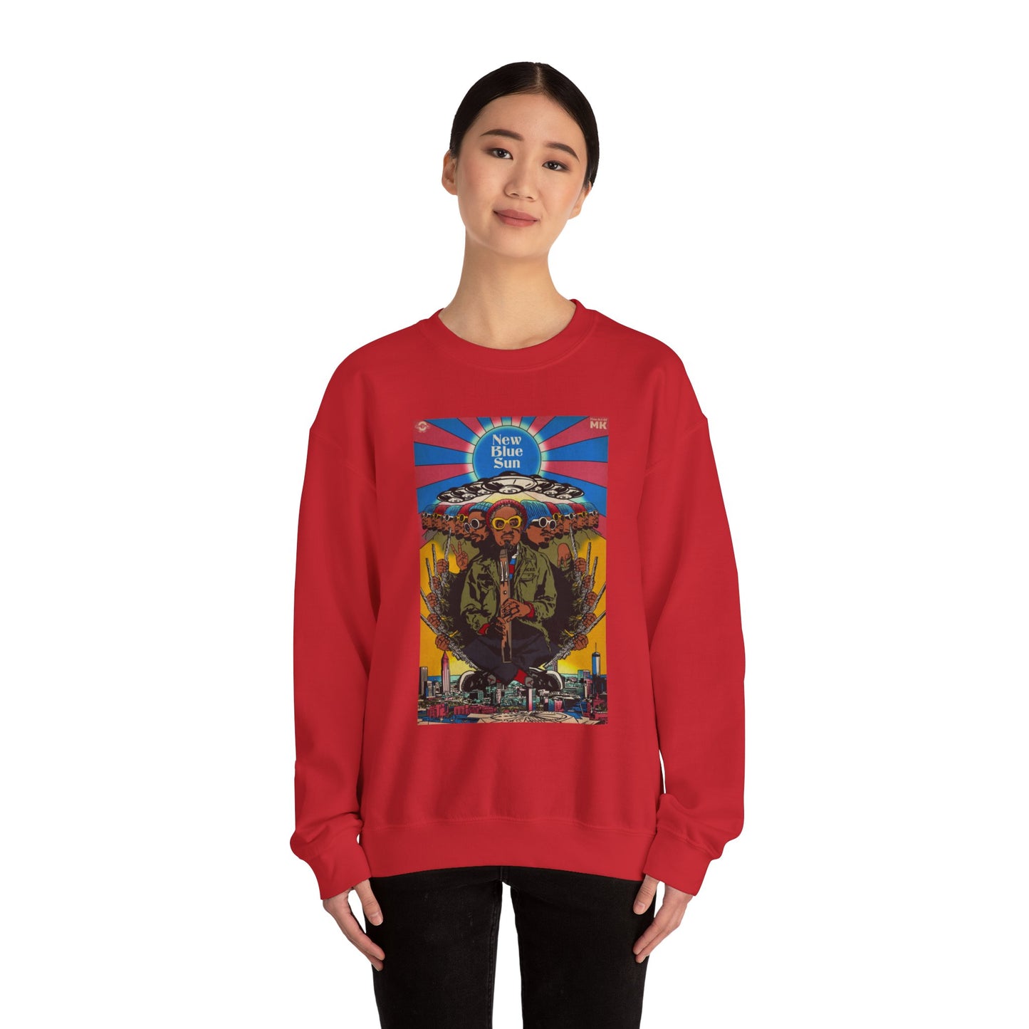 Andre 3000 - New Blue Sun - Unisex Heavy Blend™ Crewneck Sweatshirt
