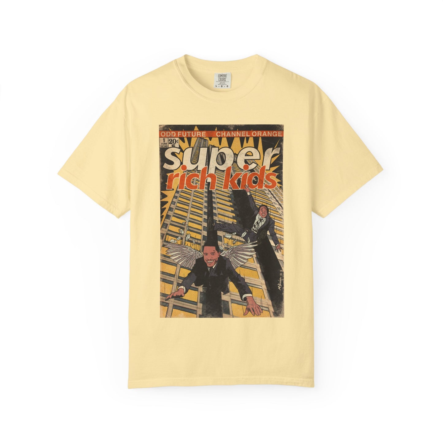 Frank Ocean & Earl Sweatshirt - Super Rich Kids - Unisex Comfort Colors T-shirt