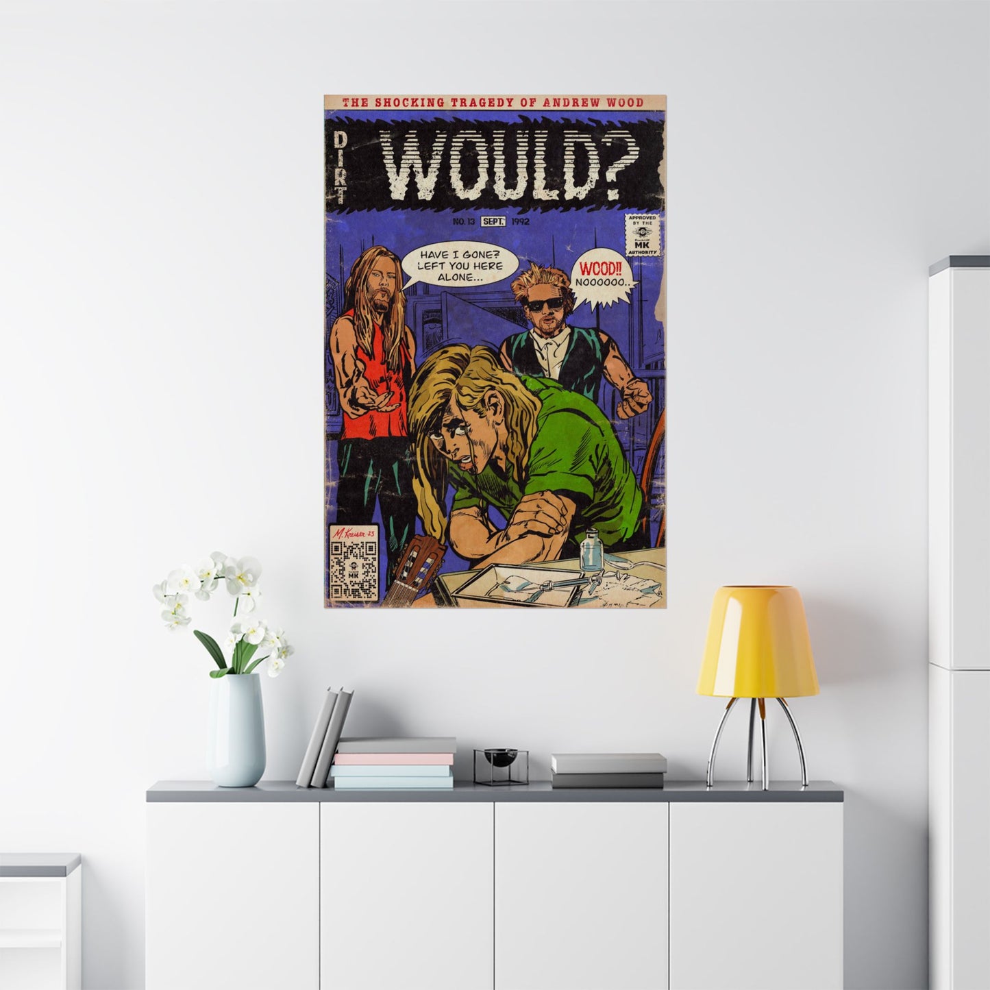 Alice In Chains - Would? - Vertical Matte Poster