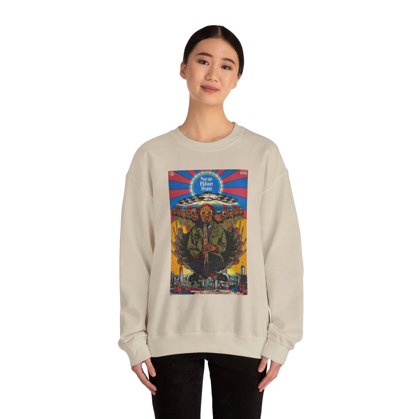 Andre 3000 - New Blue Sun - Unisex Heavy Blend™ Crewneck Sweatshirt