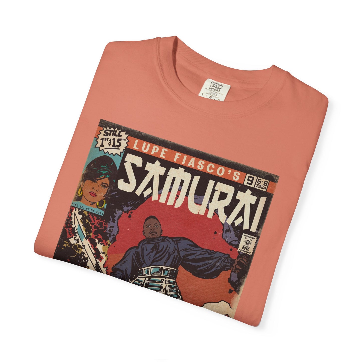 Lupe Fiasco - Samurai - Unisex Comfort Colors T-shirt