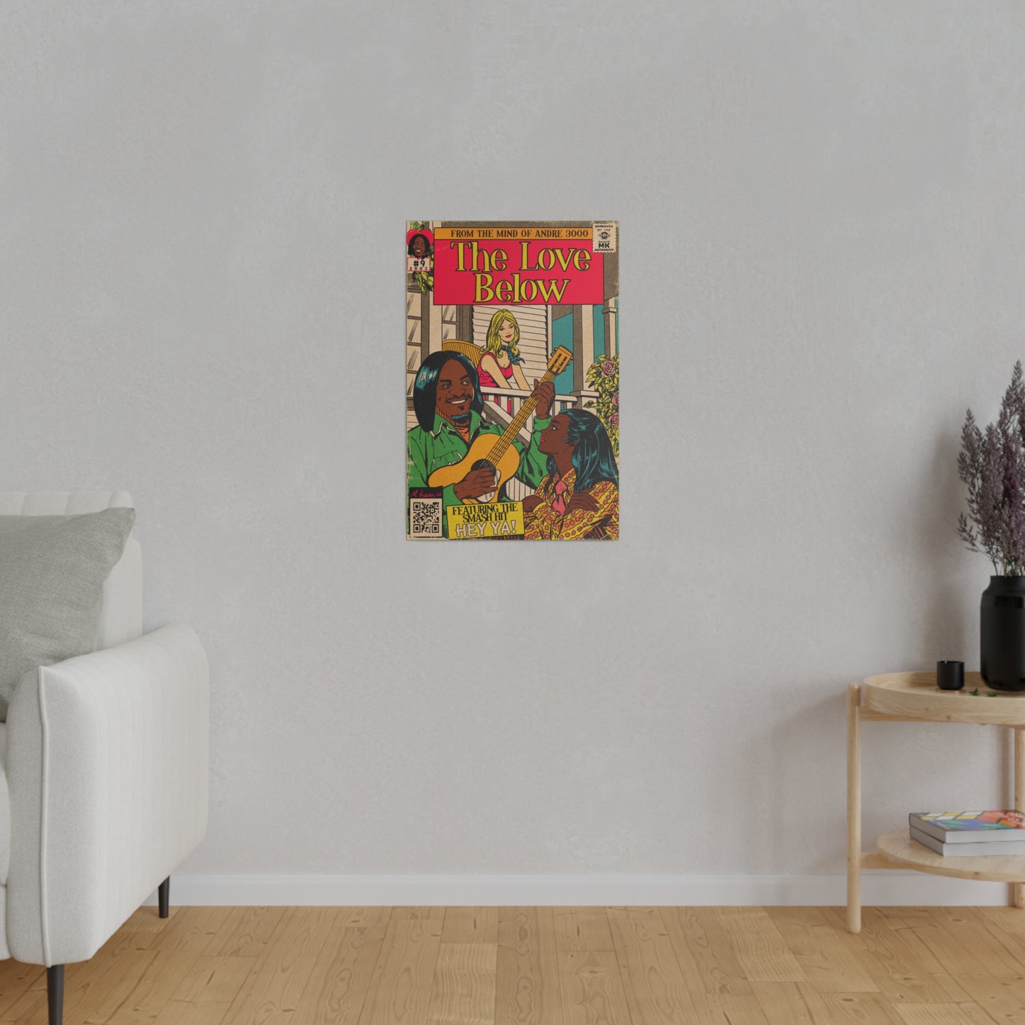 OutKast- Andre 3000- The Love Below - Matte Canvas, Stretched
