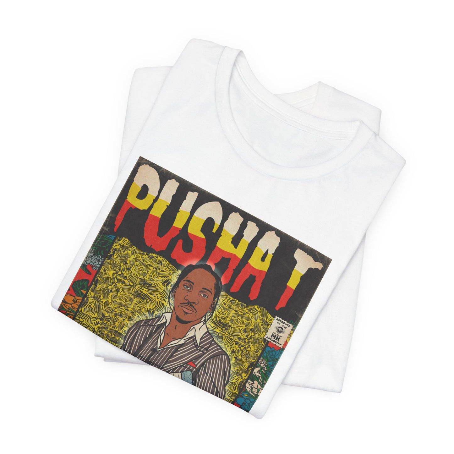 Pusha T - Comic Book Art - Unisex Jersey Short Sleeve Tee