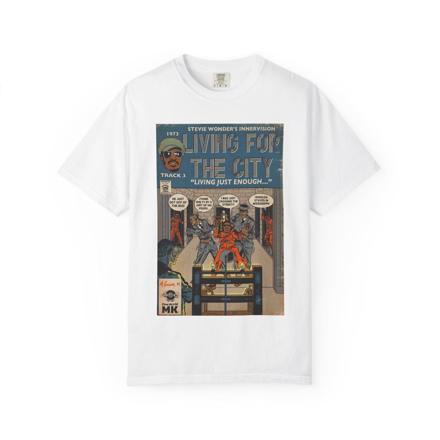 Living For The City - Unisex Comfort Colors T-shirt