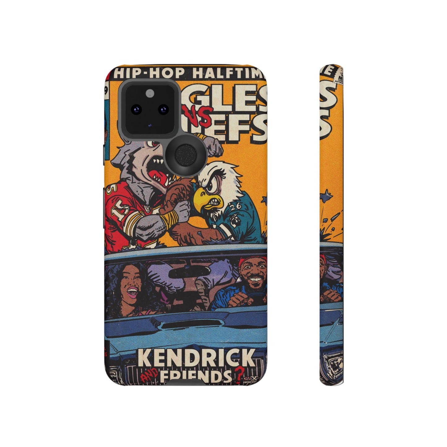 Kendrick & SZA - 2025 Halftime - Eagles vs Chiefs - Tough Phone Cases