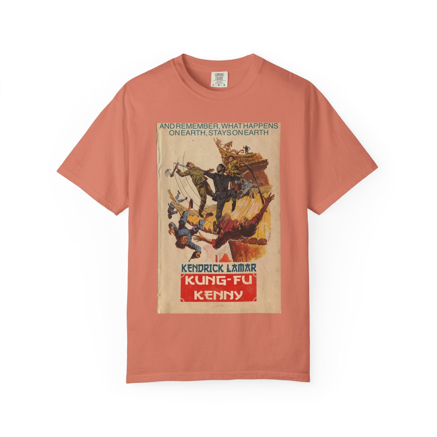 Kendrick Lamar - Kung Fu Kenny - Unisex Comfort Colors T-shirt
