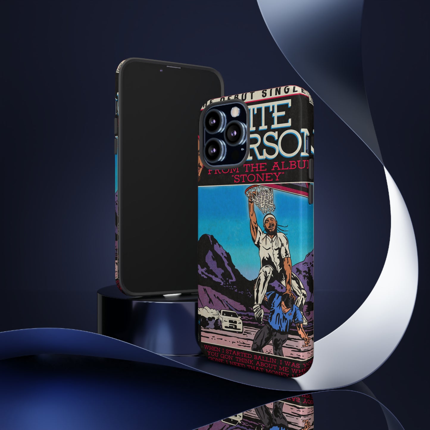 Post Malone - White Iverson - Tough Phone Cases