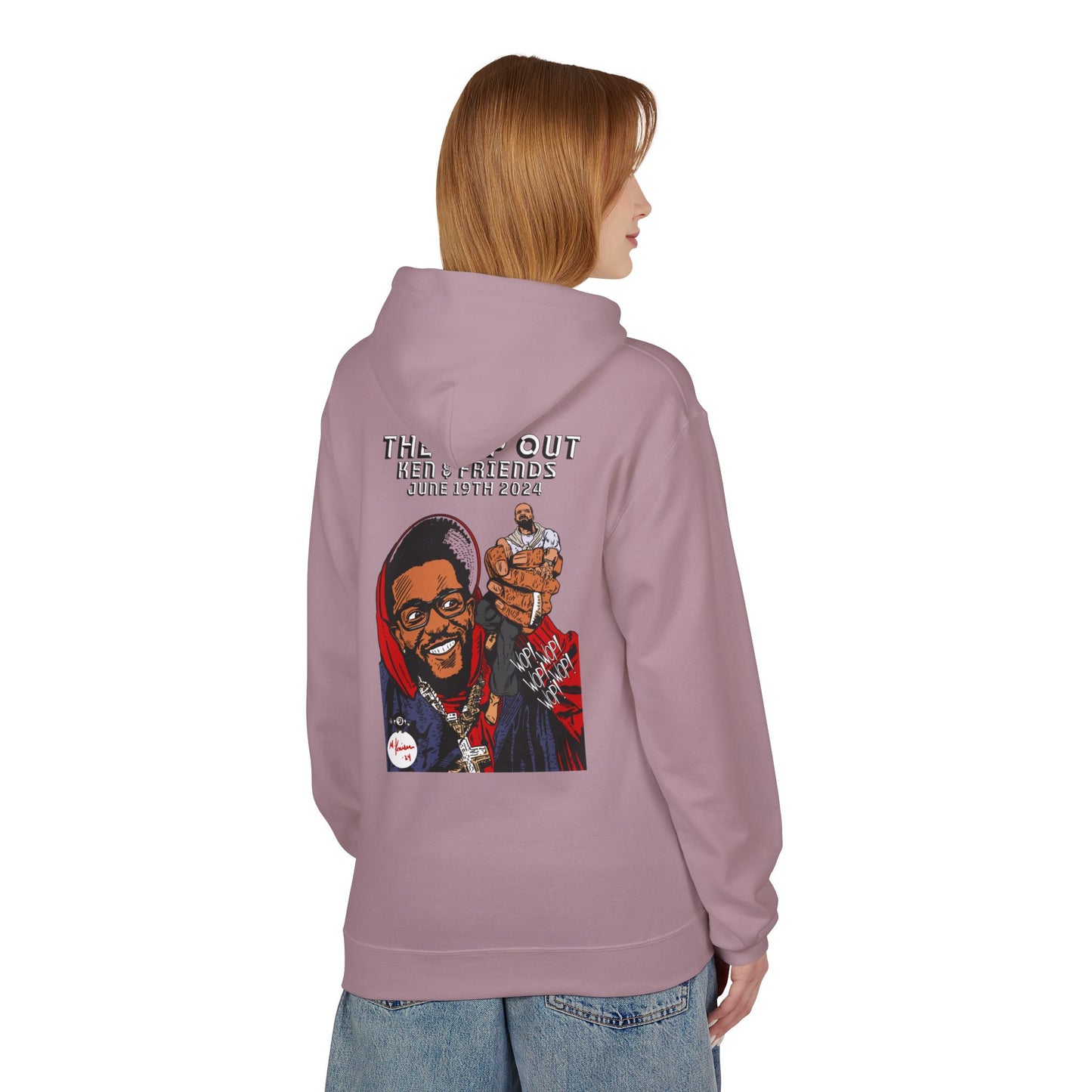 Kendrick Lamar - The Pop Out - Unisex Midweight Softstyle Fleece Hoodie
