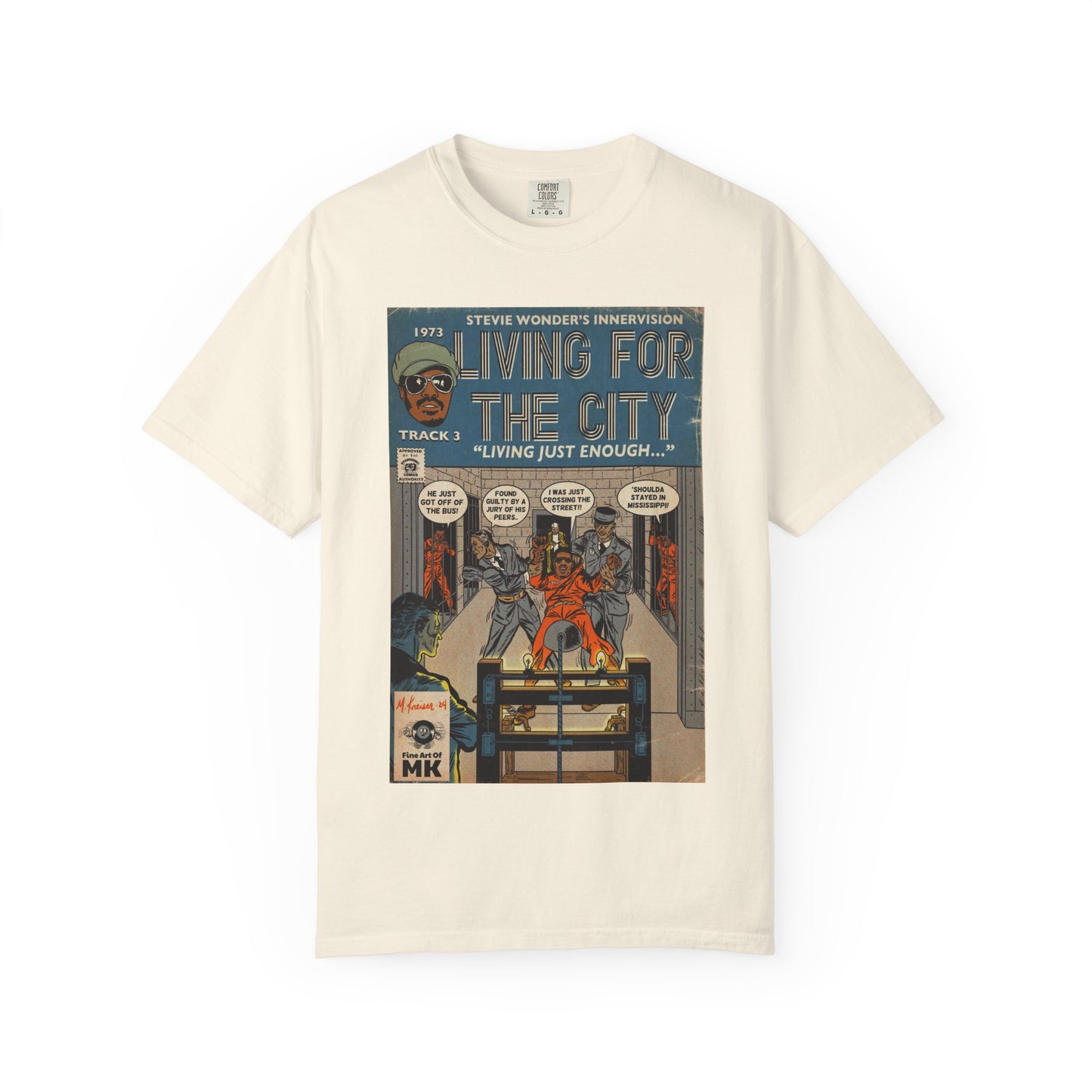 Living For The City - Unisex Comfort Colors T-shirt