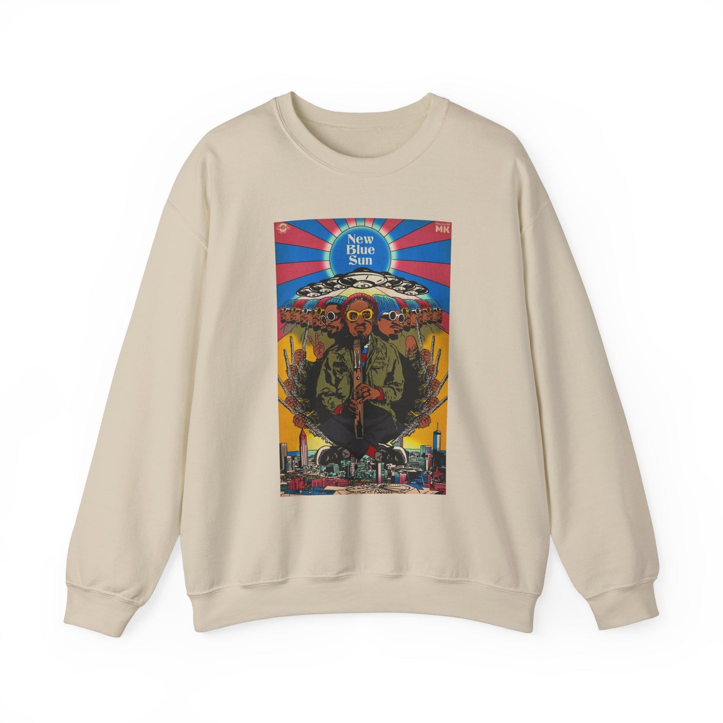 Andre 3000 - New Blue Sun - Unisex Heavy Blend™ Crewneck Sweatshirt