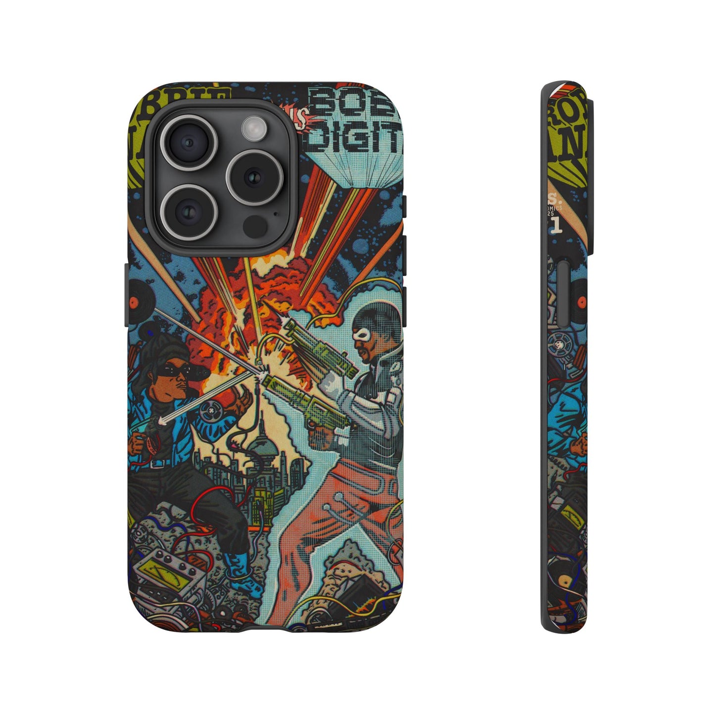 Analog vs. Digital - Tough Phone Cases