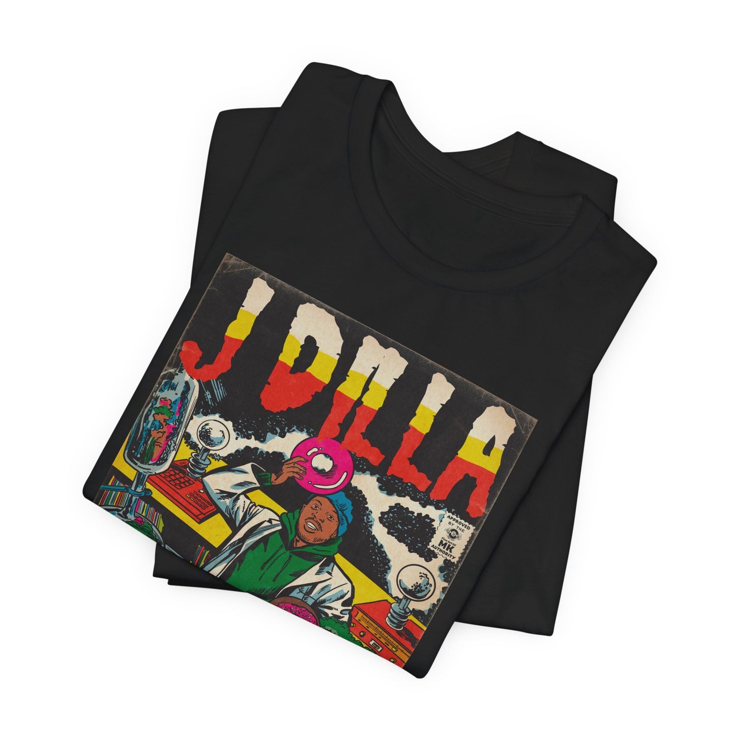 J Dilla - Comic Book Art - Unisex Jersey Short Sleeve Tee