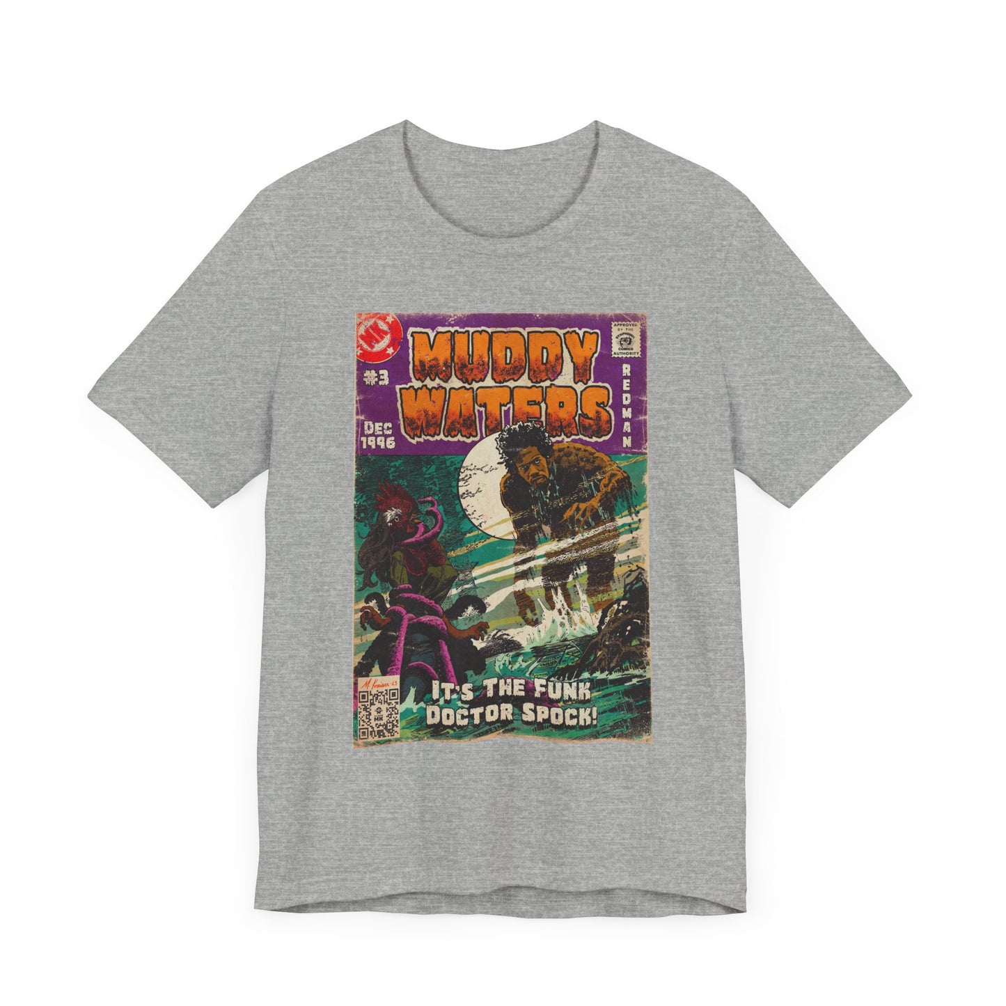 Redman - Muddy Waters - Unisex Jersey Short Sleeve Tee
