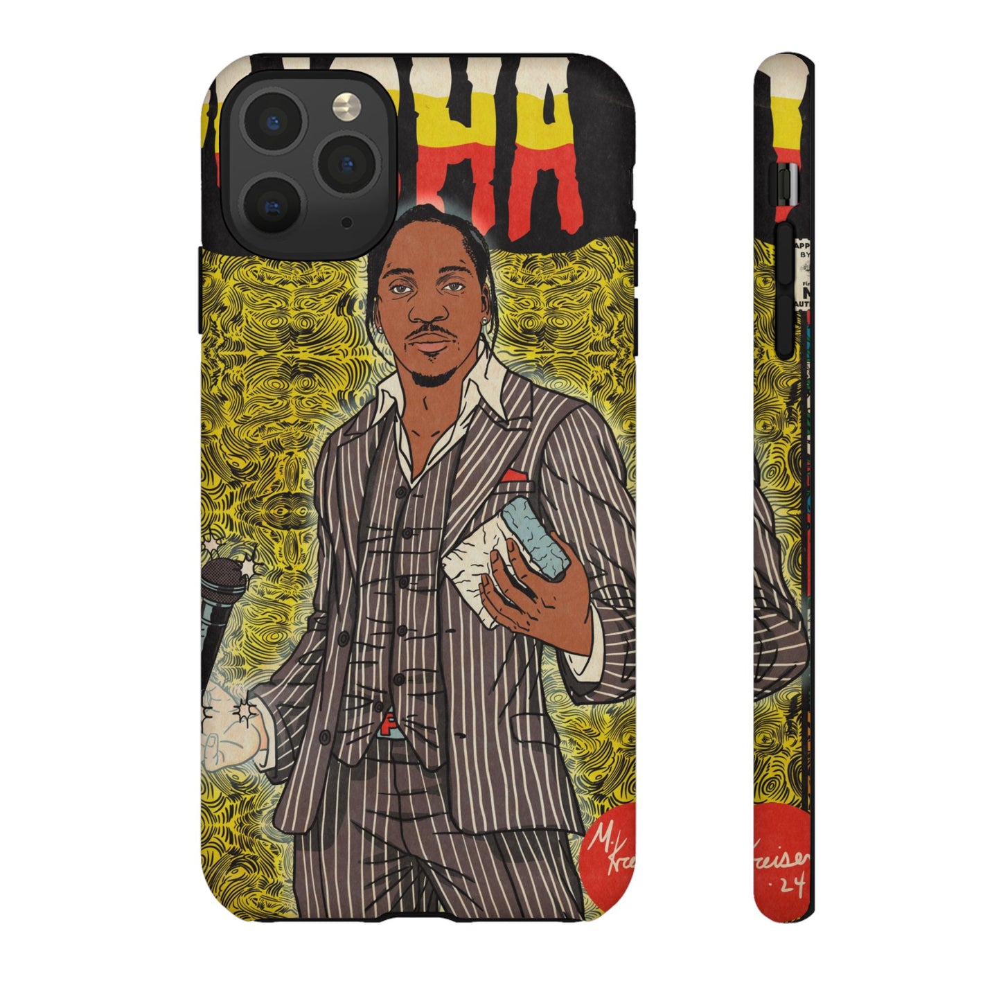 Pusha T - Comic Book Art - Tough Phone Cases
