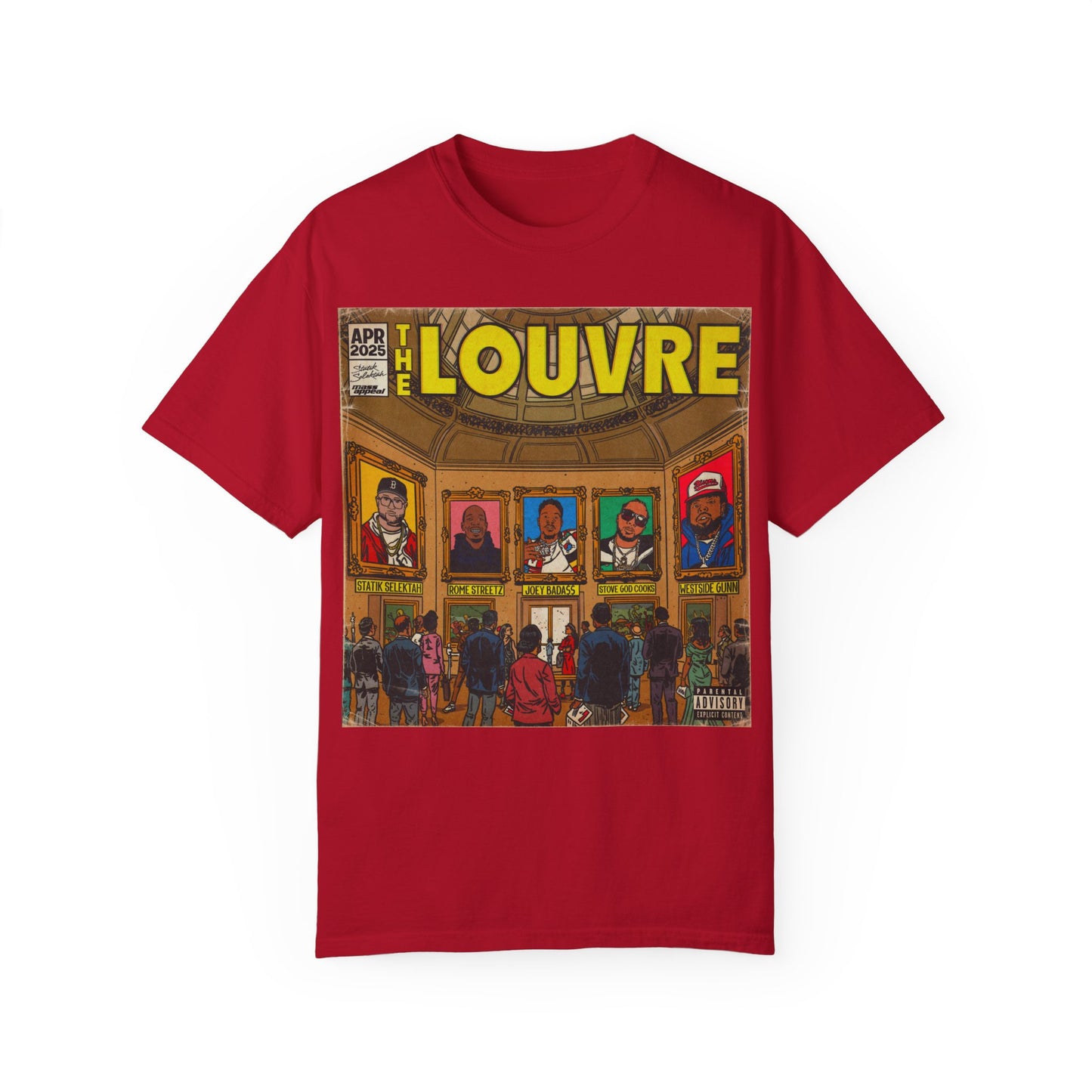 The Louvre - Statik Selektah & MK Collab - Unisex Comfort Colors T-shirt