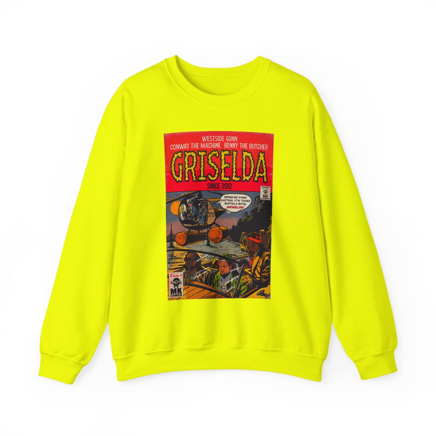Griselda - Comic Book Art - Unisex Heavy Blend™ Crewneck Sweatshirt