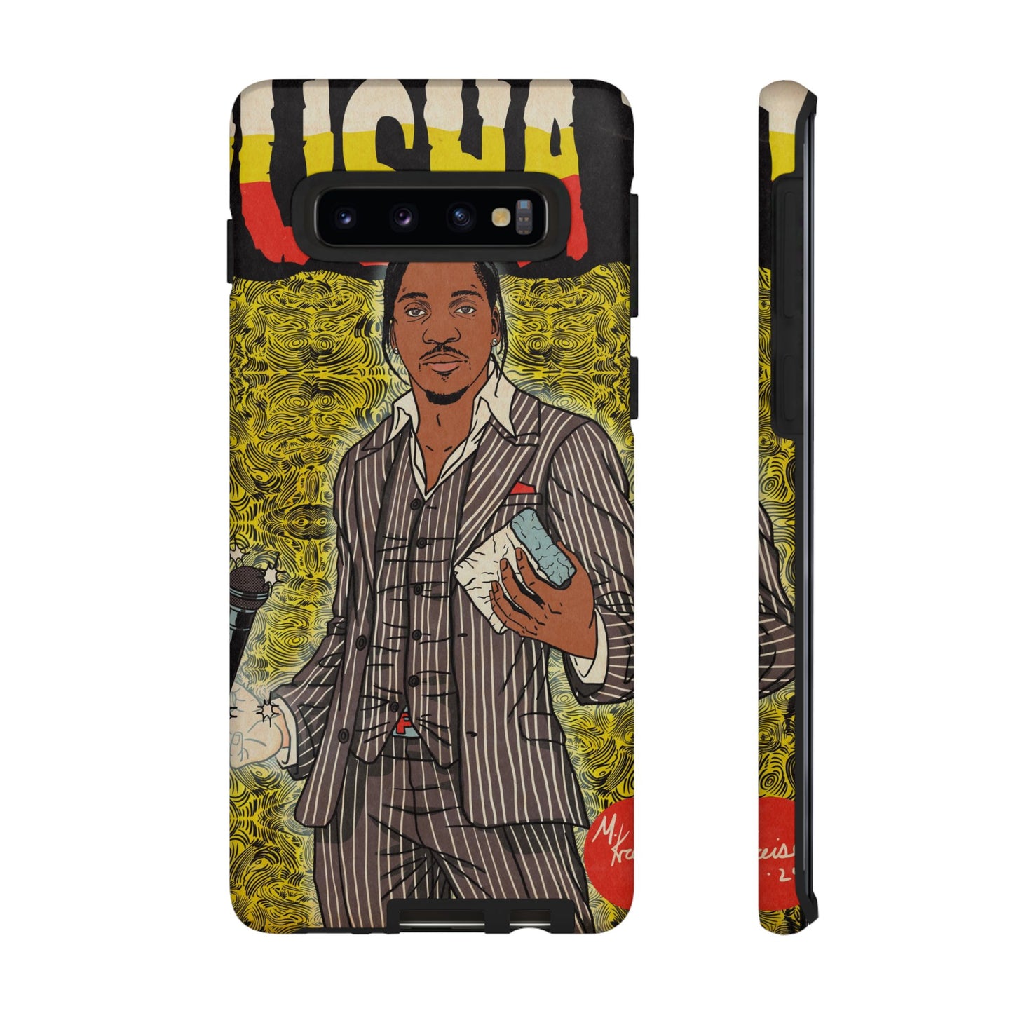 Pusha T - Comic Book Art - Tough Phone Cases