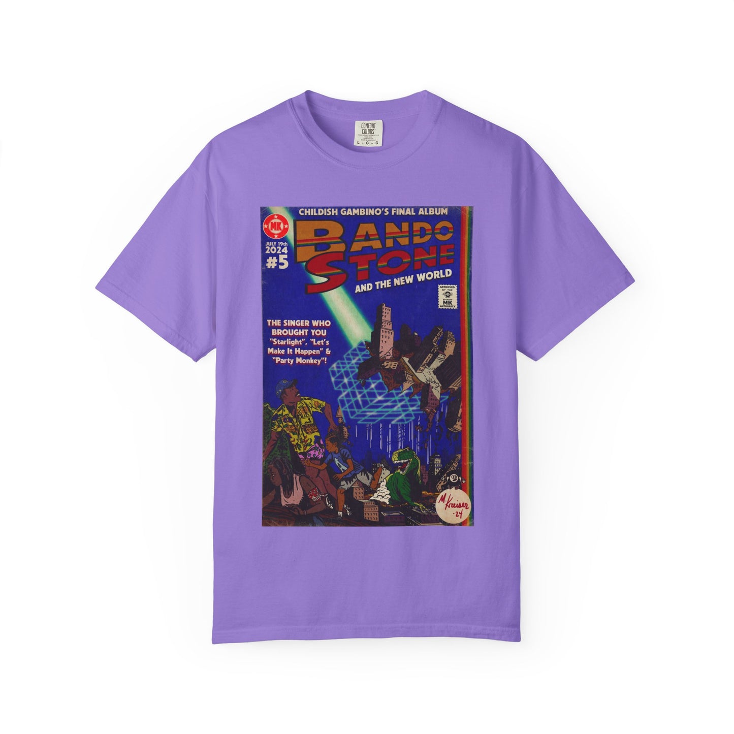 Childish Gambino- Bando Stone - Unisex Comfort Colors T-shirt