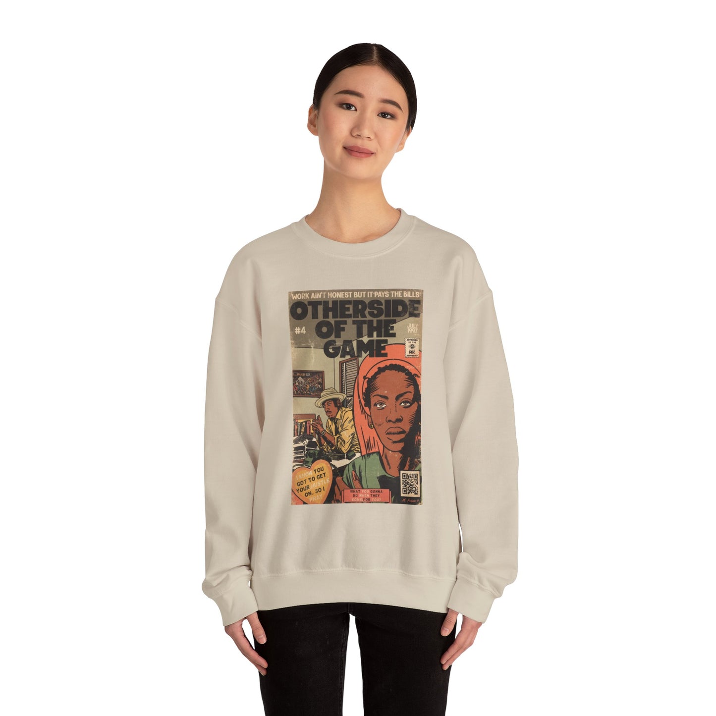 Erykah Badu - Otherside of the Game - Unisex Heavy Blend™ Crewneck Sweatshirt