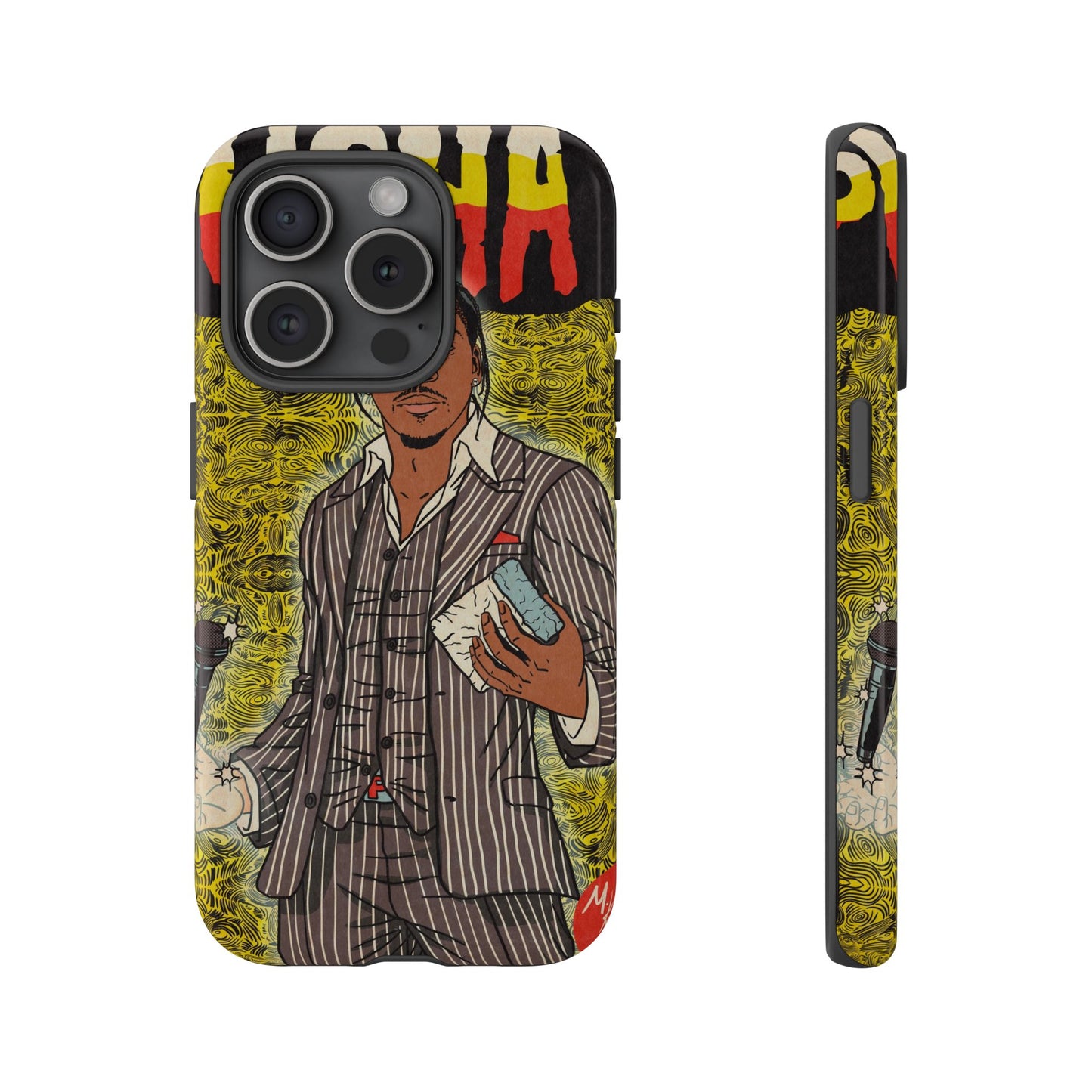 Pusha T - Comic Book Art - Tough Phone Cases