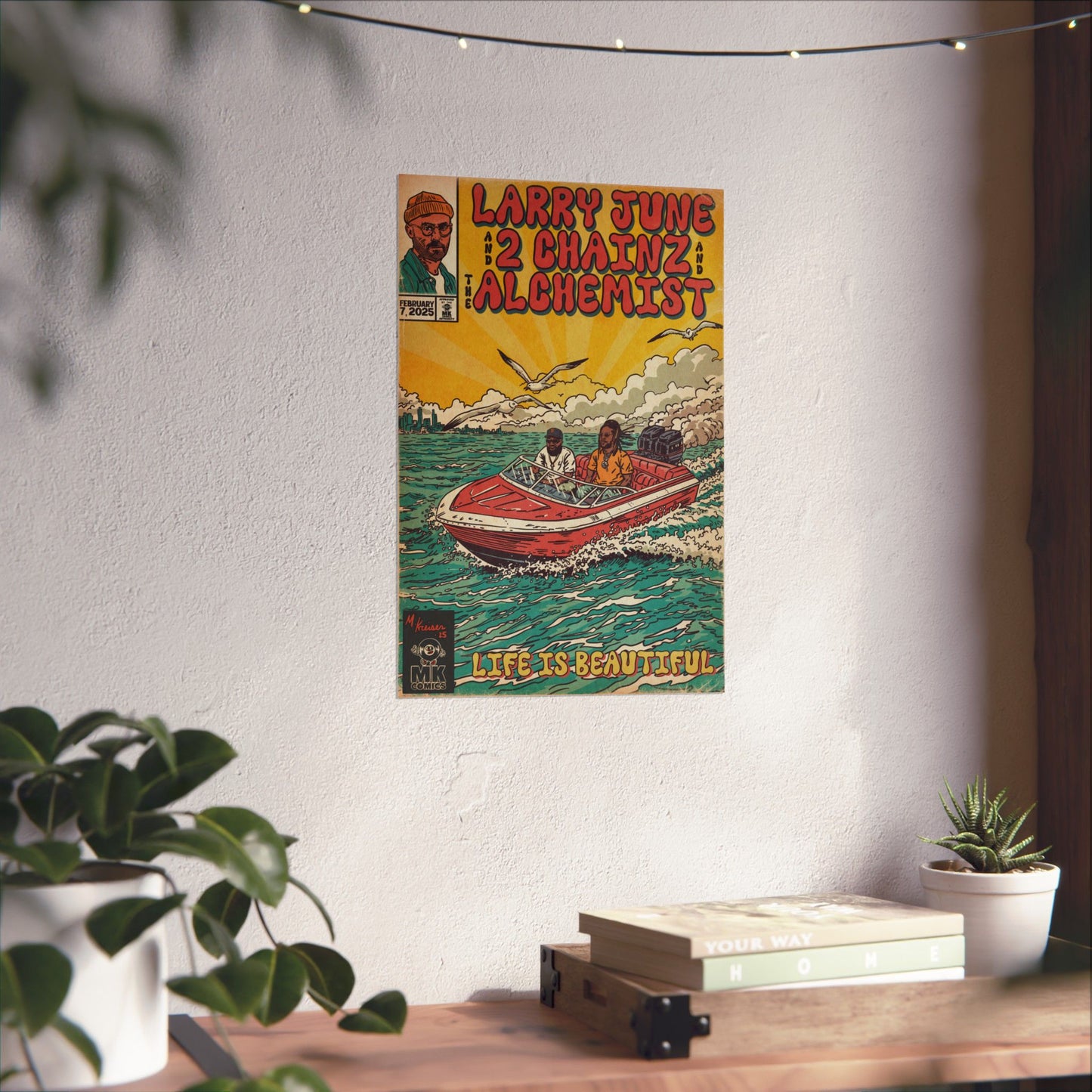 Life is Beautiful - June, Chainz, Alchemist - Matte Vertical Posters