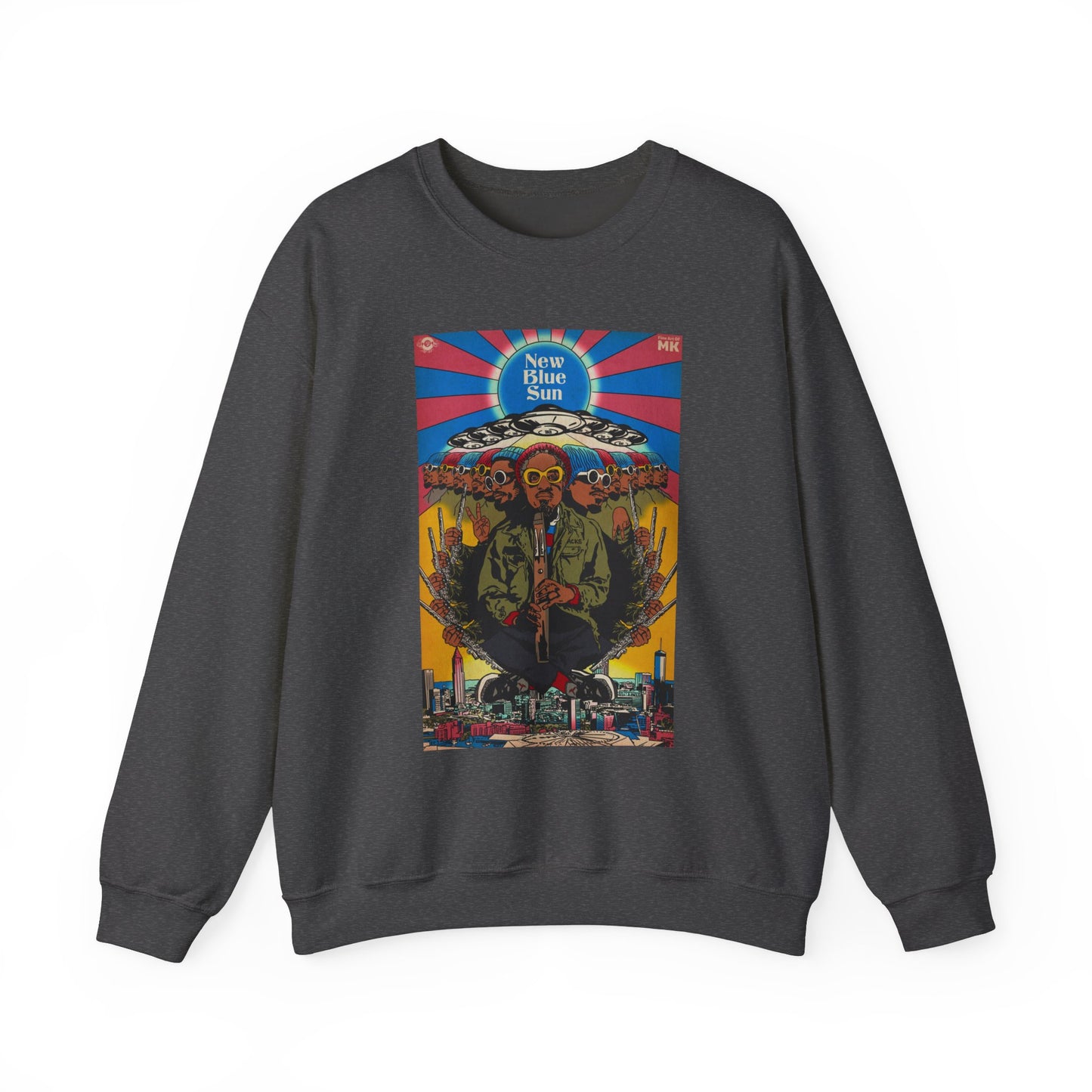 Andre 3000 - New Blue Sun - Unisex Heavy Blend™ Crewneck Sweatshirt