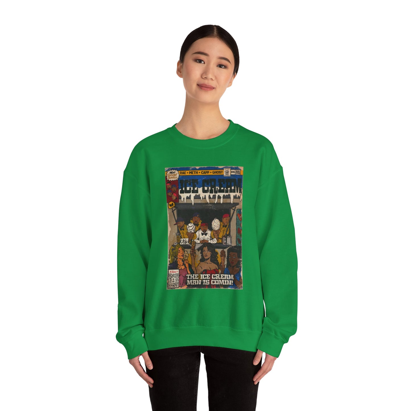 Raekwon- Ice Cream - Unisex Heavy Blend™ Crewneck Sweatshirt