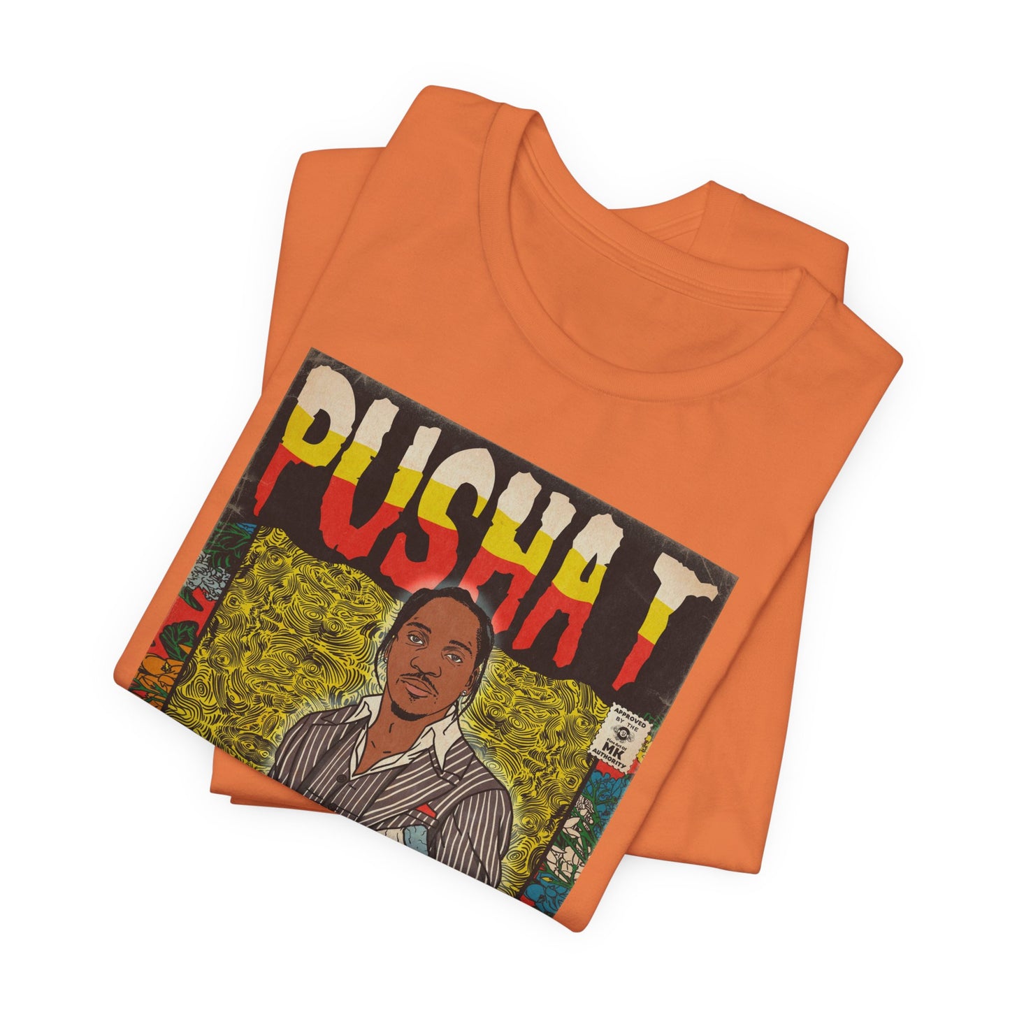Pusha T - Comic Book Art - Unisex Jersey Short Sleeve Tee