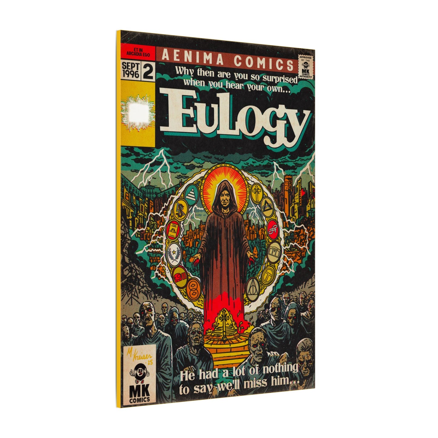 Eulogy - Matte Canvas, Stretched, 0.75" (Multi-Size)
