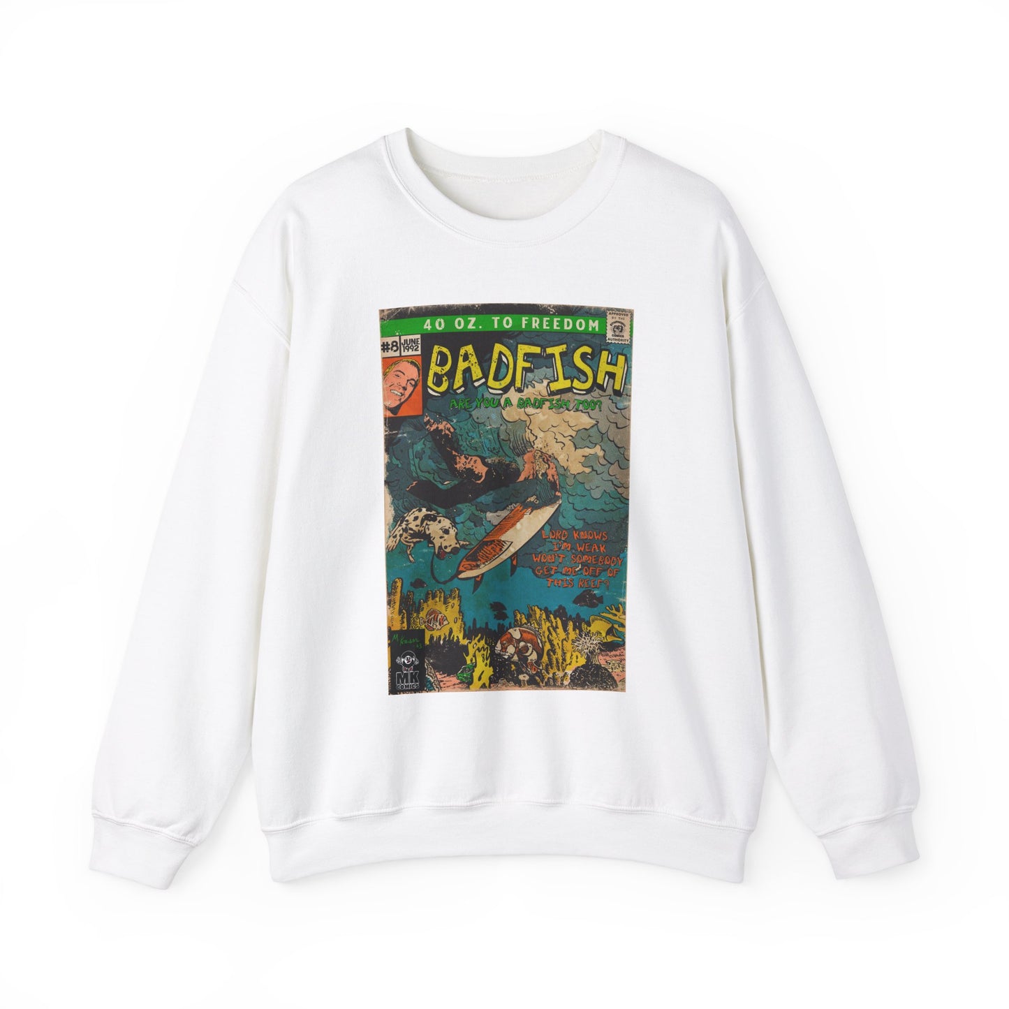 Badfish - Unisex Heavy Blend™ Crewneck Sweatshirt