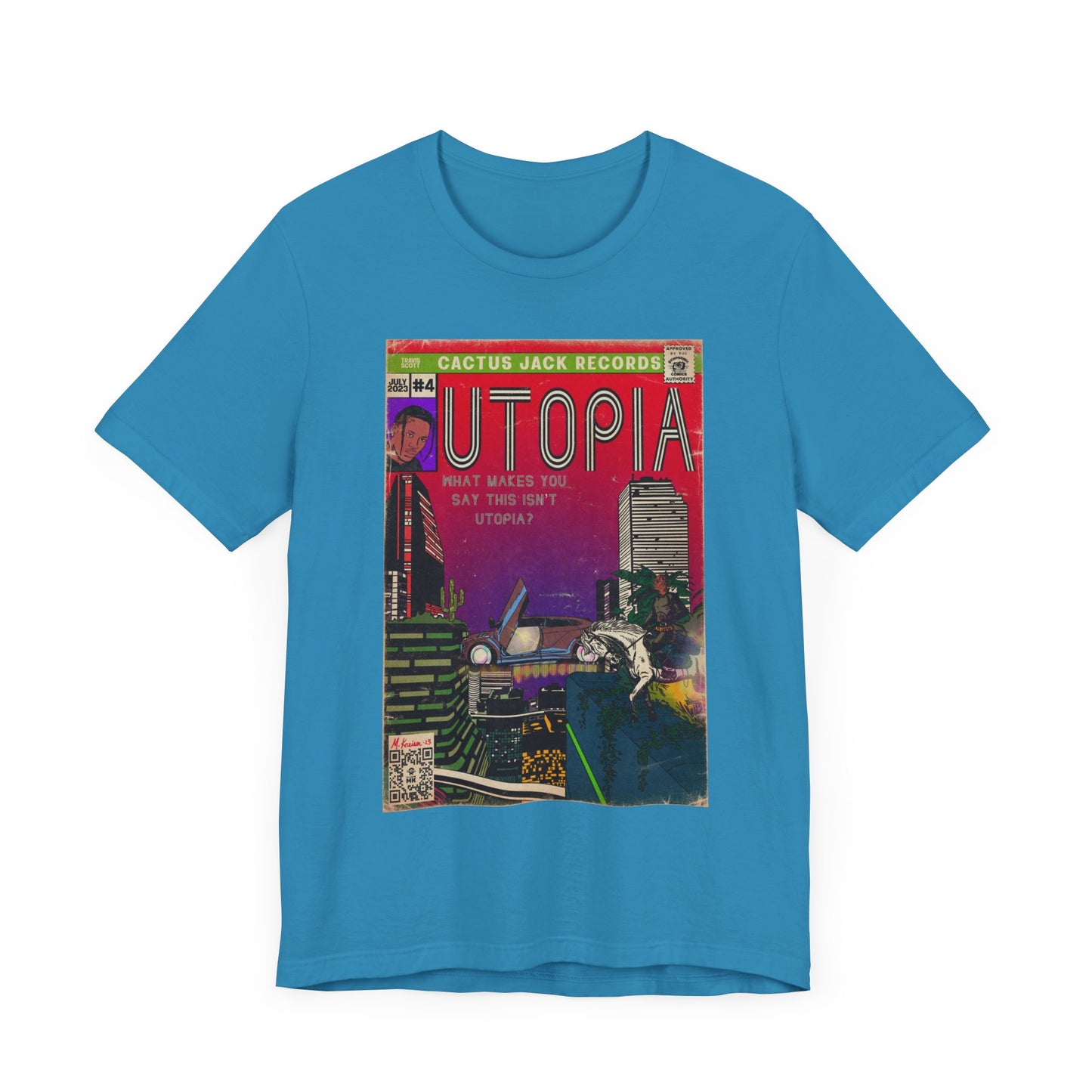 Travis Scott - Utopia - Unisex Jersey Short Sleeve Tee