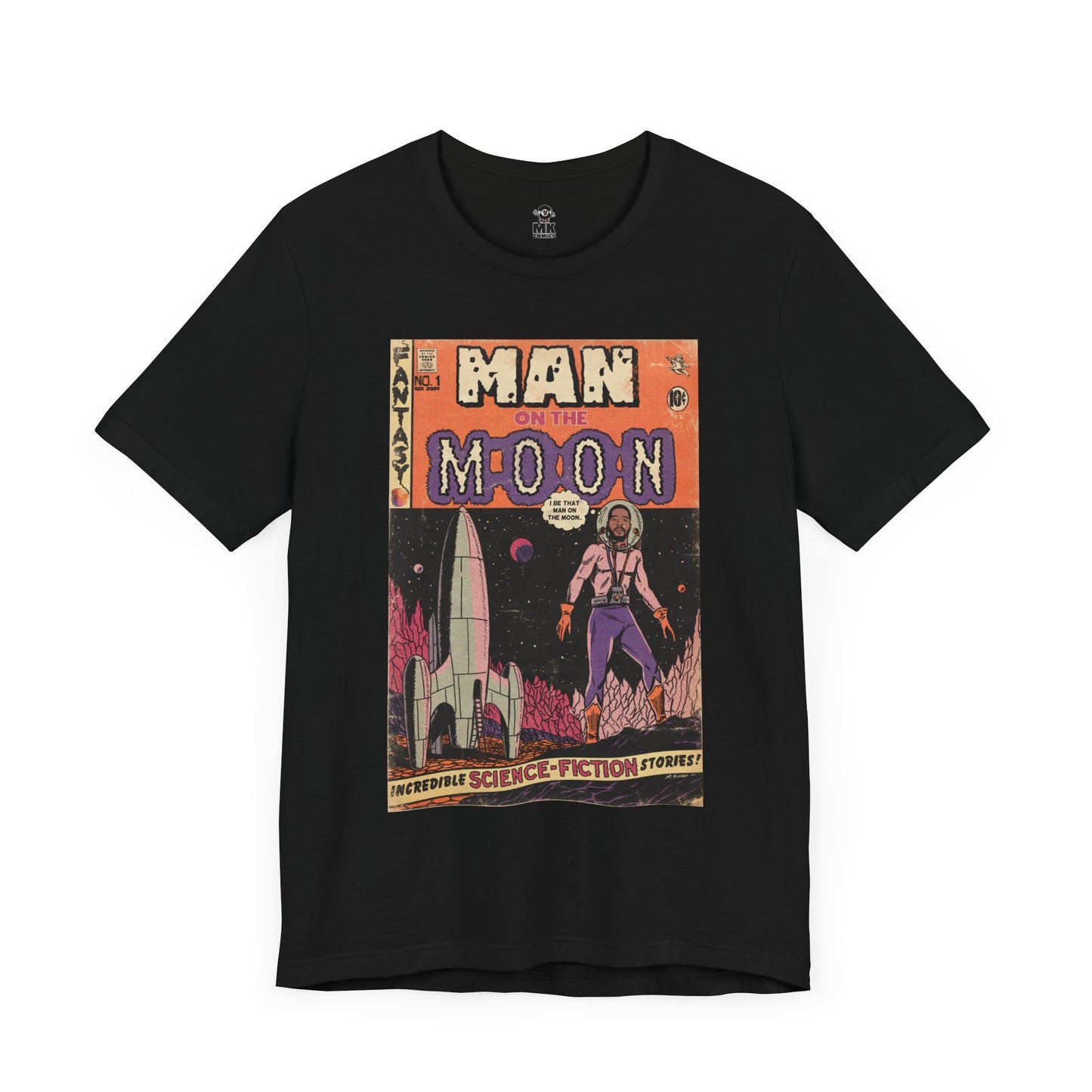 Man On The Moon - Unisex Jersey T-Shirt