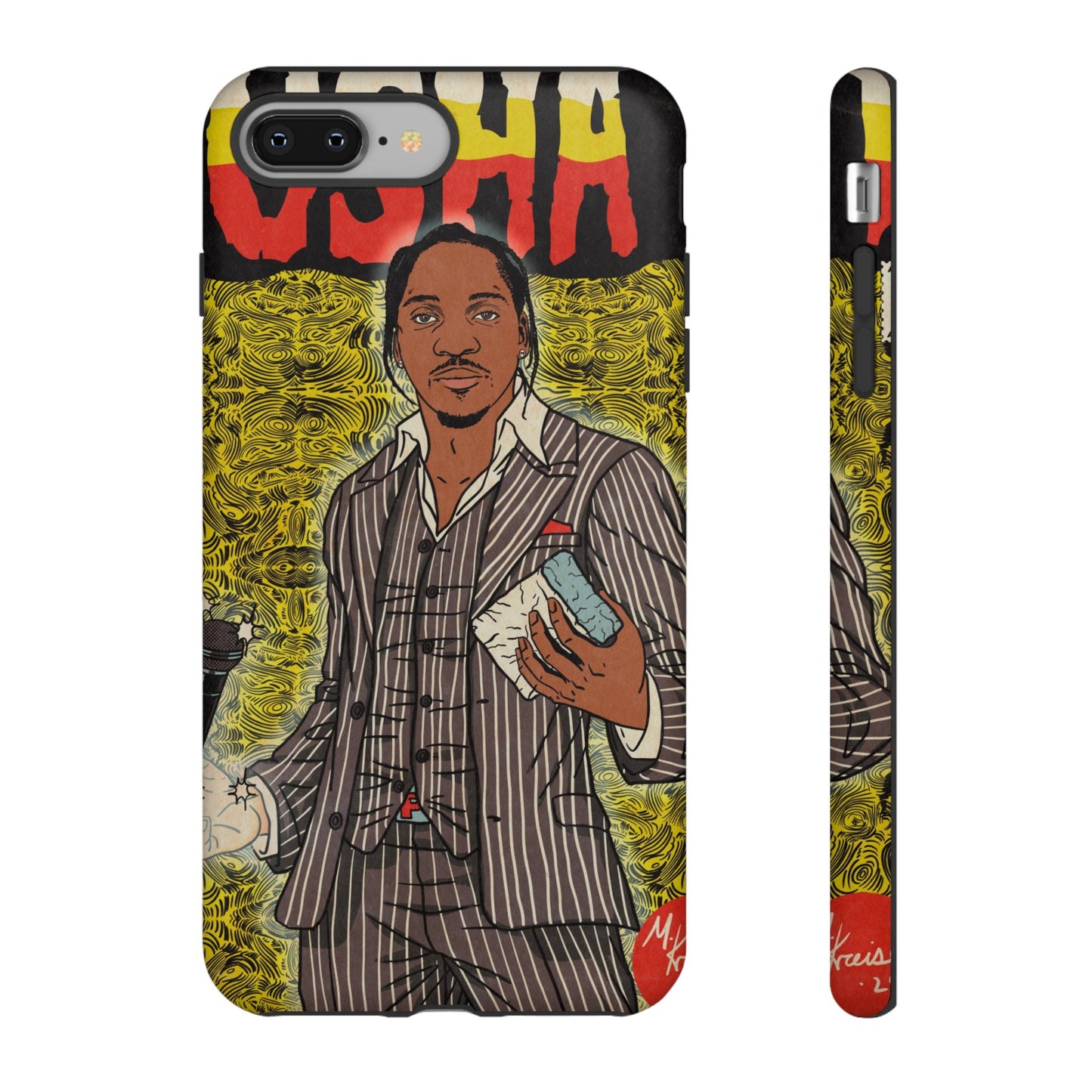 Pusha T - Comic Book Art - Tough Phone Cases