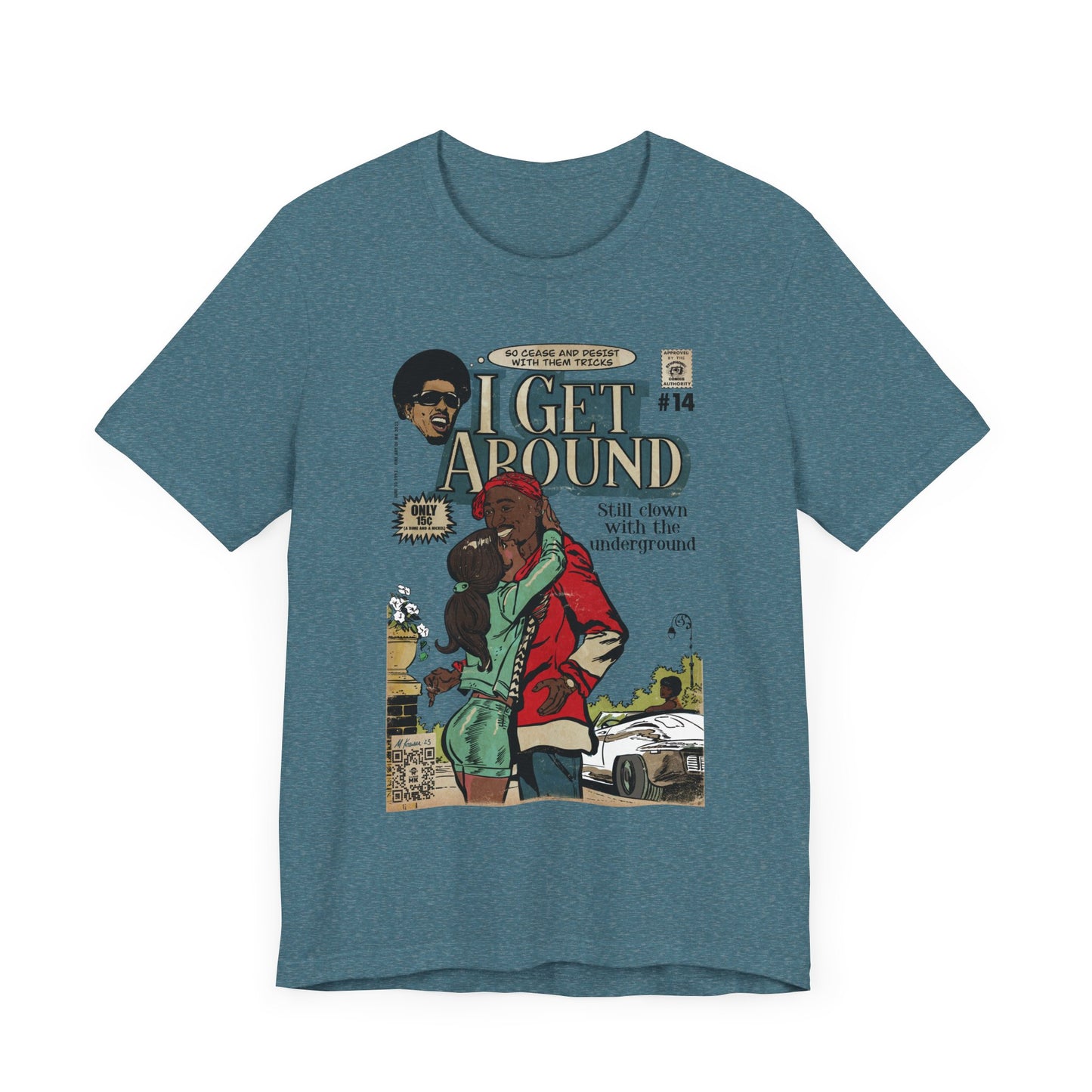Get Around - Unisex Jersey Short Sleeve Tee