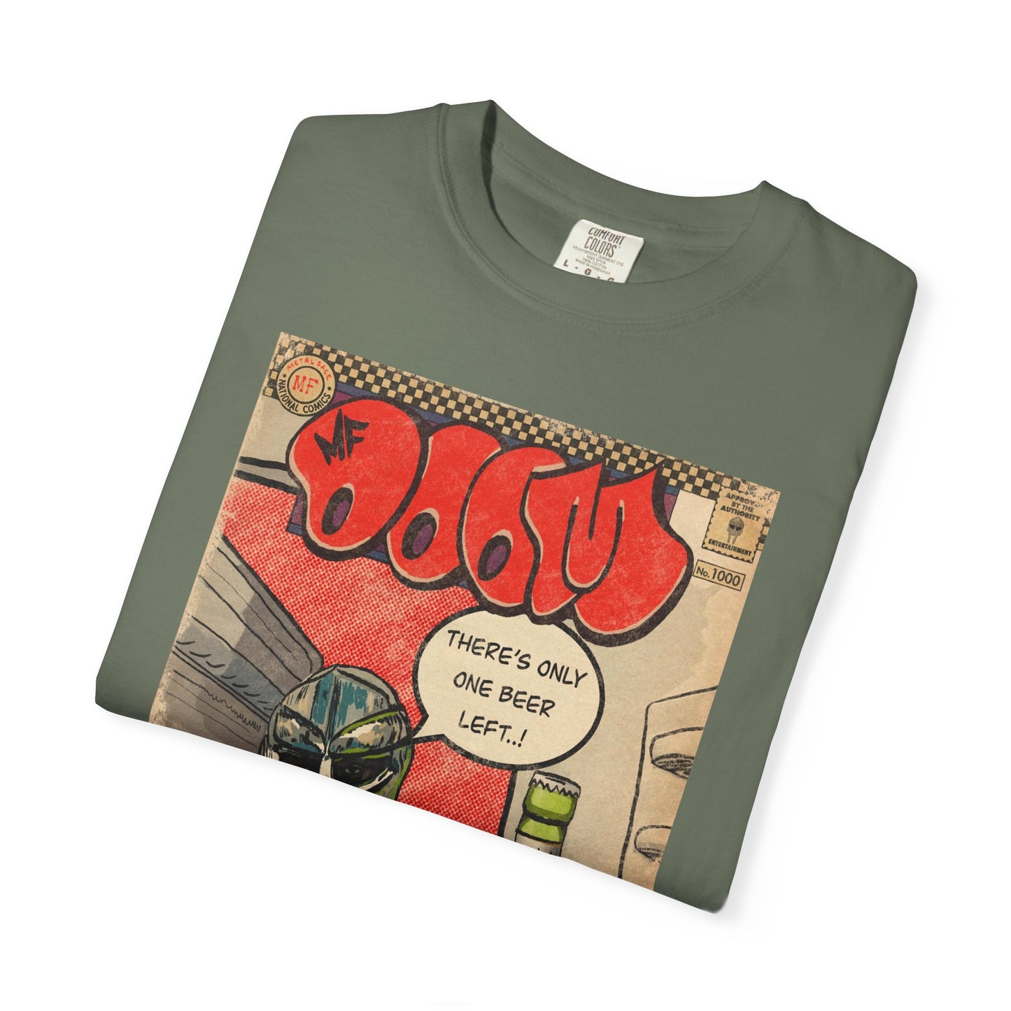 MF DOOM - One Beer - Unisex Comfort Colors T-shirt